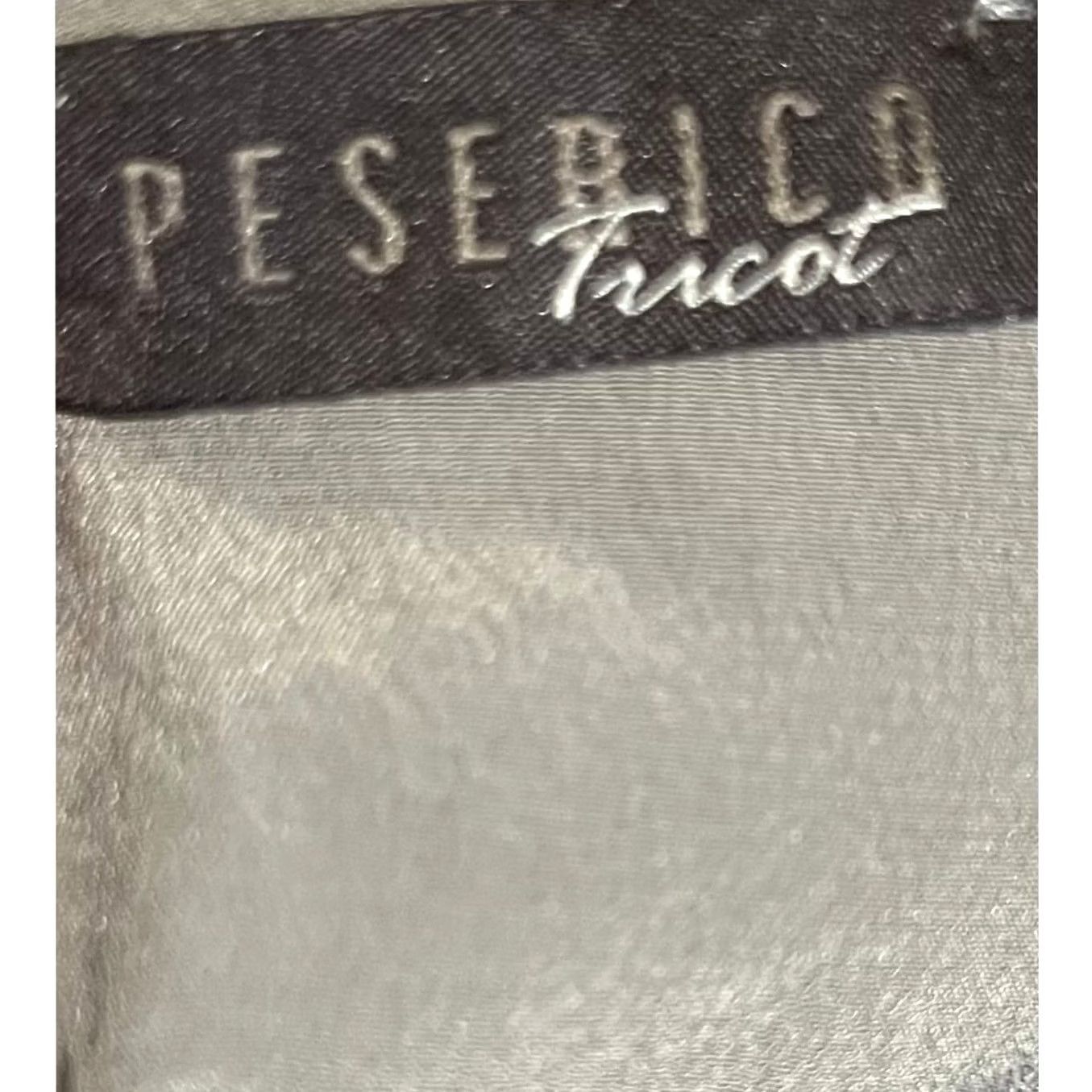 Peserico Peserico Tricot Silk Top Blouse Sleeveless Gray Tan Size 6 US 42 (Sz 6) Woman Blouse Womens Silk Top Sleeveless Gray Tan 6 US Peserico Tricot Blouse Size M / US 6-8 / IT 42-44 - 6 Thumbnail