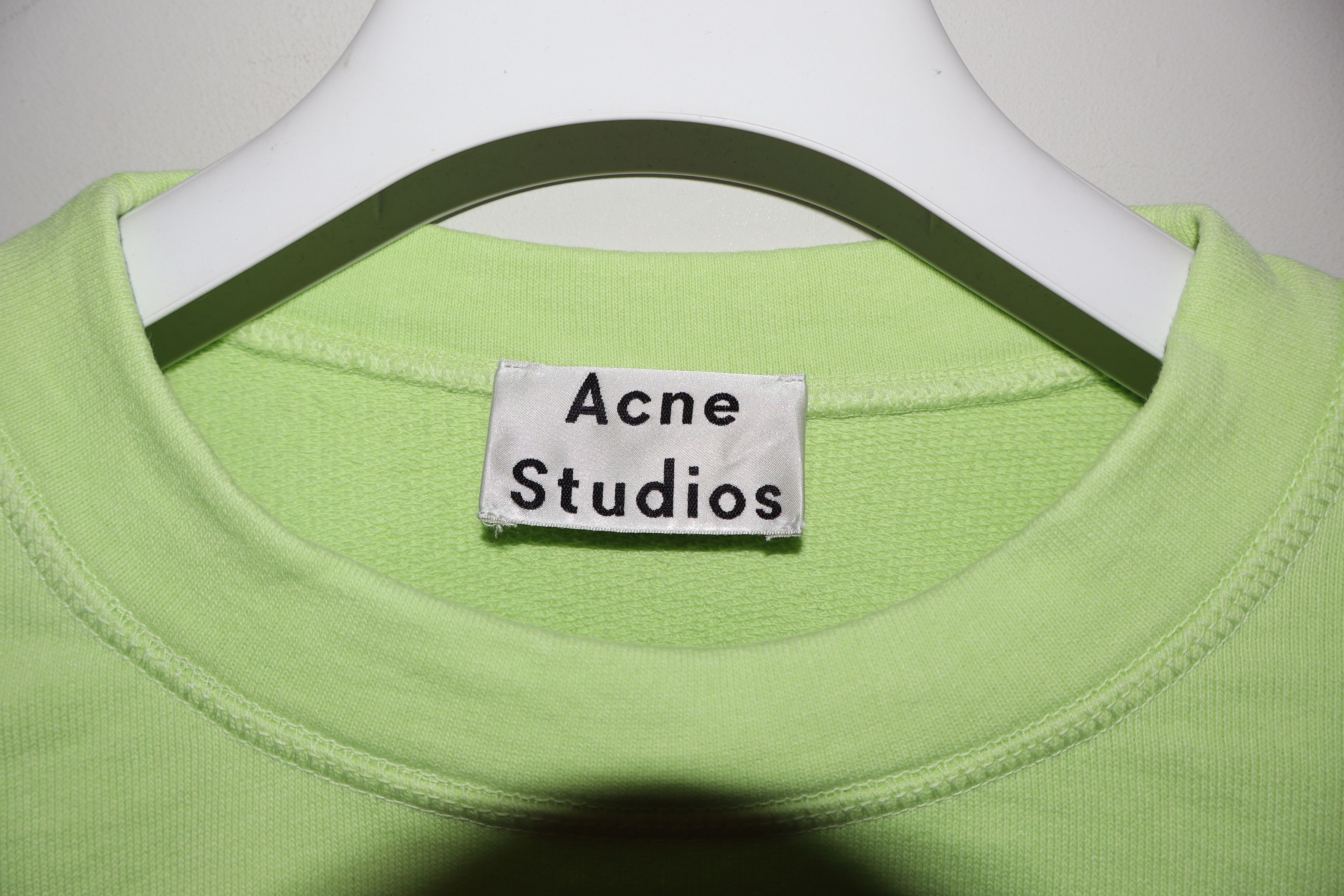 Acne Studios Odice embossed logo sweatshirt Size XS / US 0-2 / IT 36-38 - 2 Thumbnail