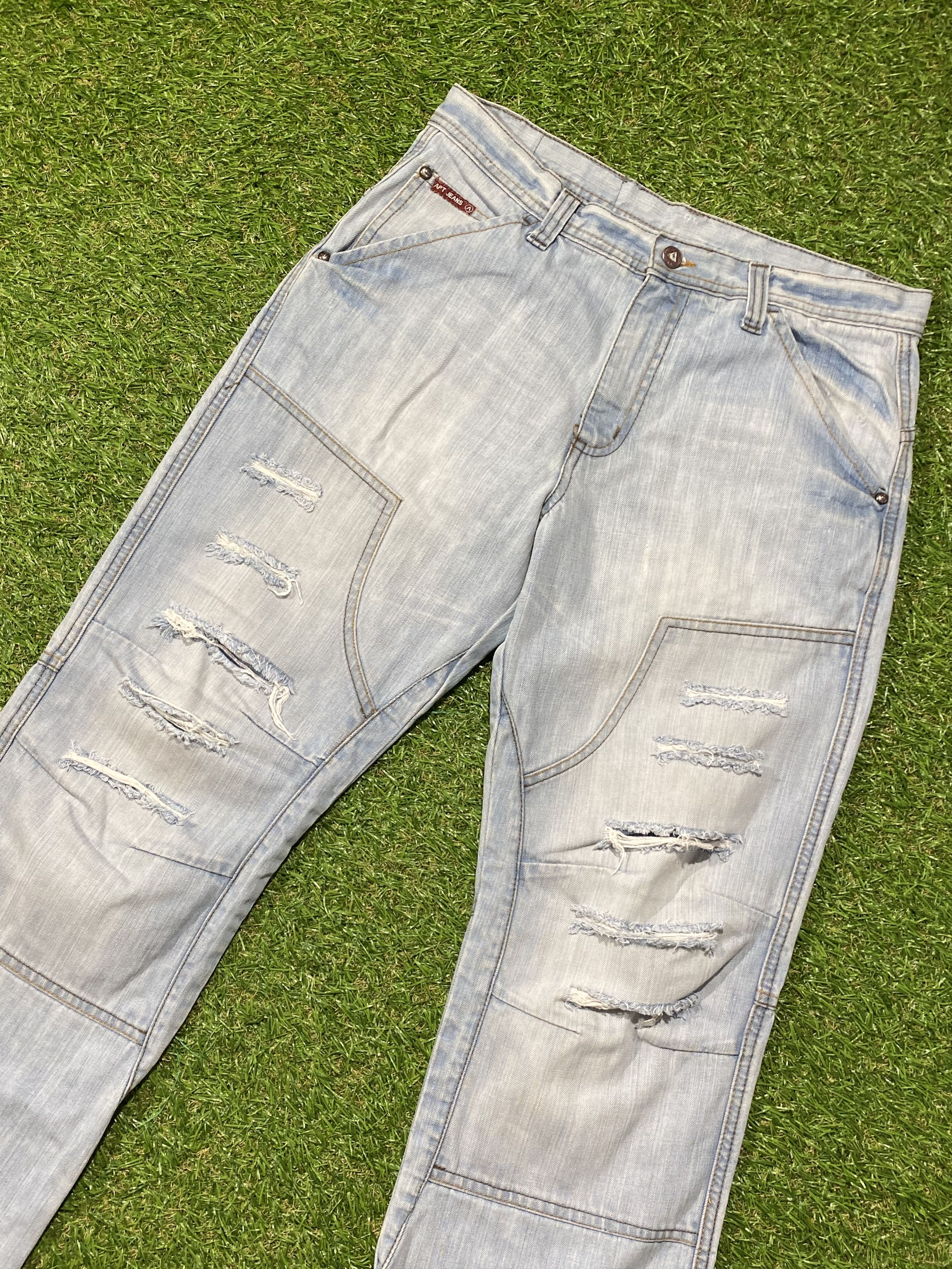 Vintage Vintage Y2K Baggy Jeans Distressed Denim Size US 32 / EU 48 - 3 Thumbnail