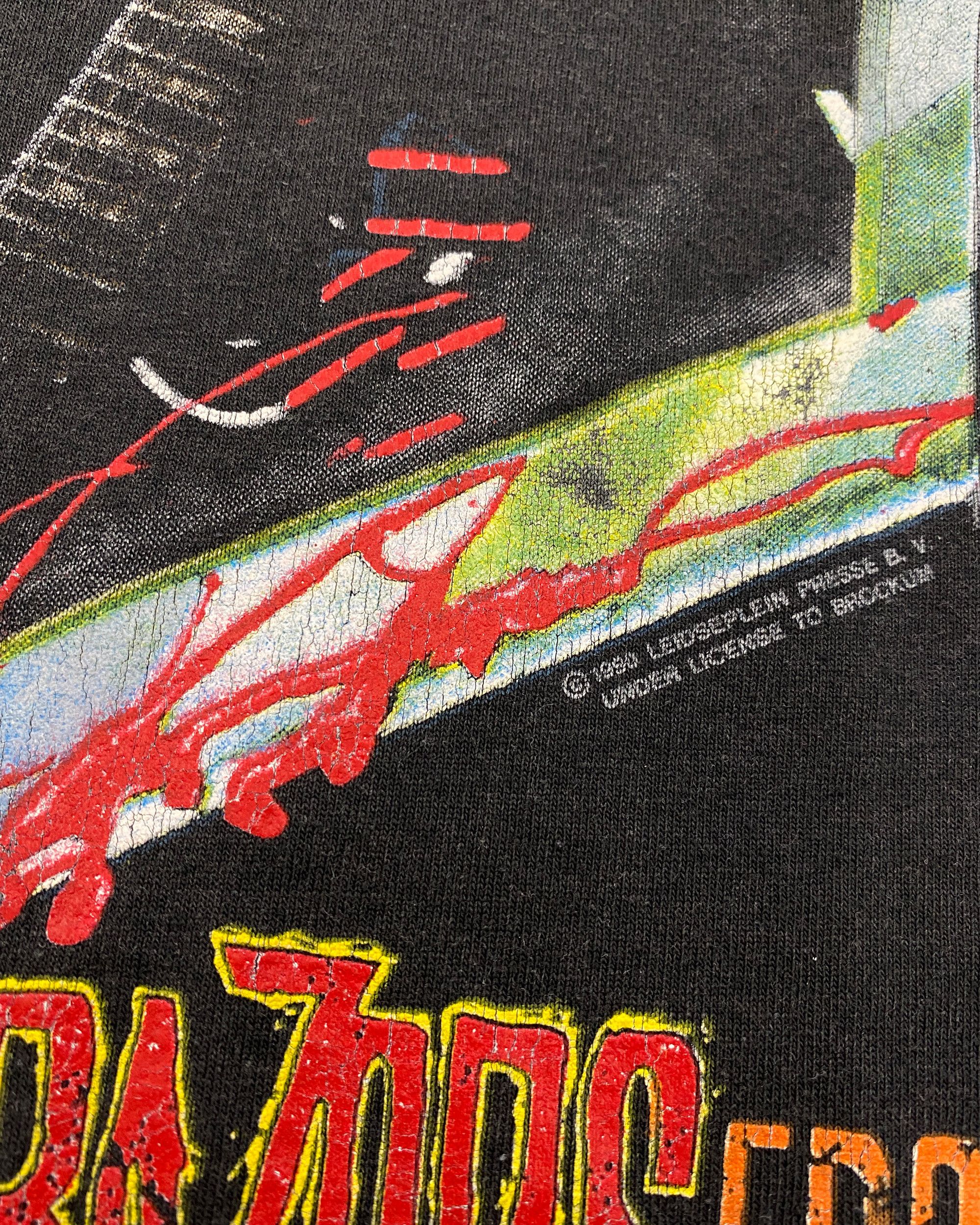 AC/DC × Vintage 1990-91 World Tour Band Single Stitched T-Shirt Faded Size US XL / EU 56 / 4 - 8 Thumbnail