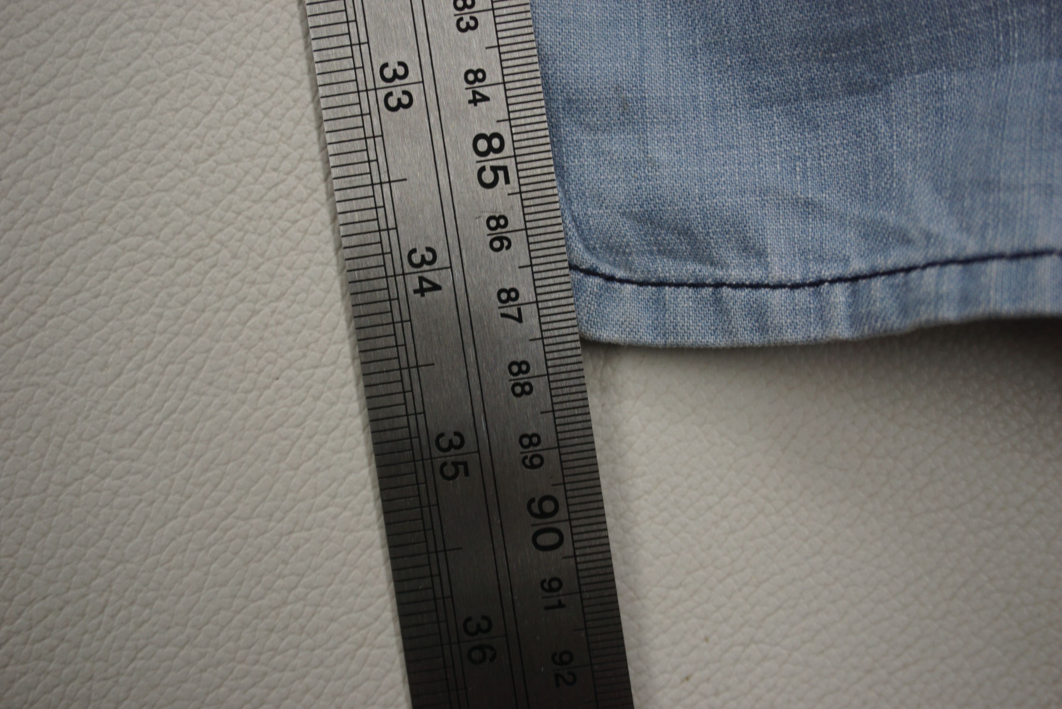 Japanese Brand FREESOUL Jeans fit W33xL35 Low Rise Patchwork Baggy Denim Size US 30 / EU 46 - 8 Thumbnail