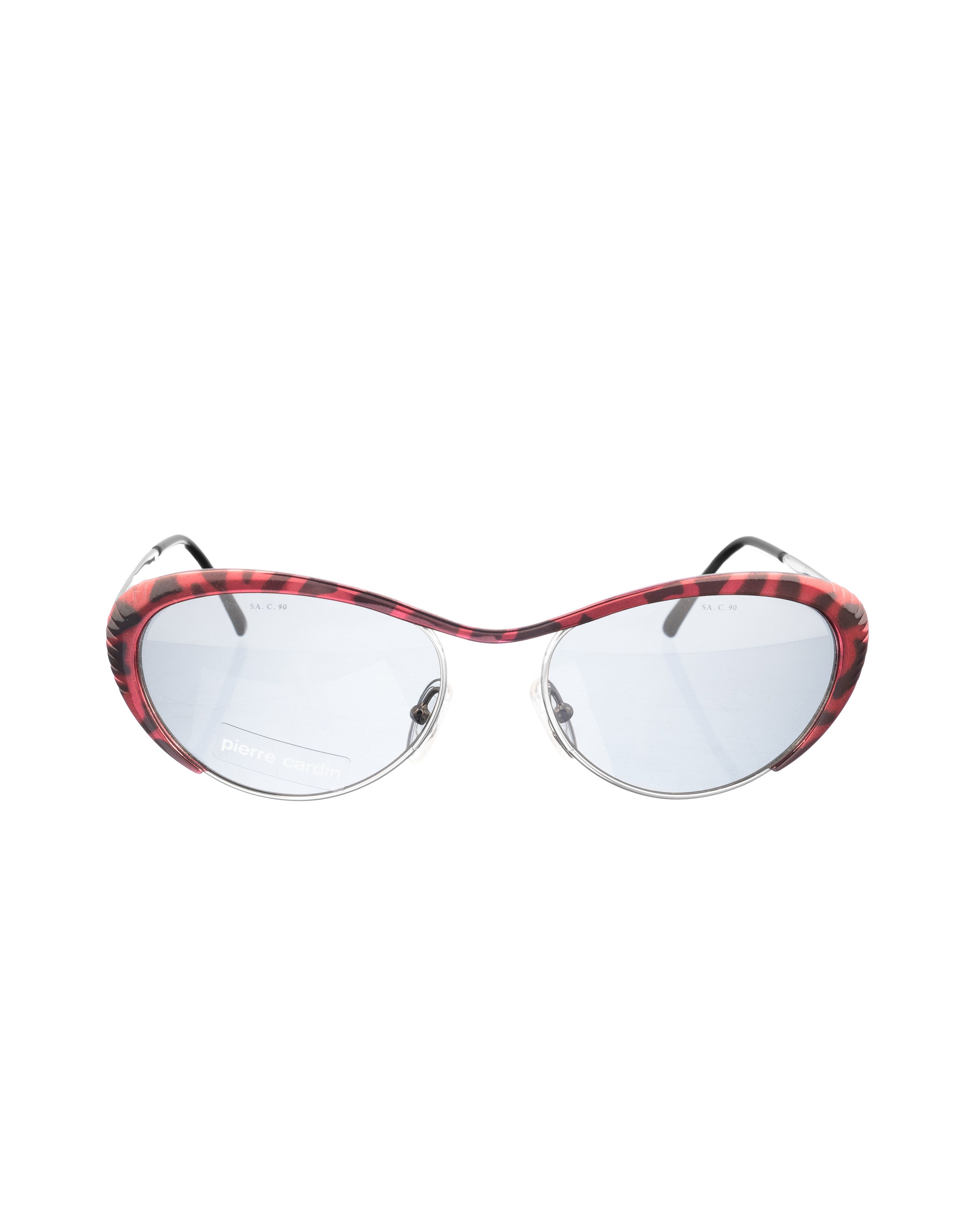 Pierre Cardin Pierre Cardin 00s Pink Leopard Cat Eye Sunglasses Size ONE SIZE - 2 Thumbnail