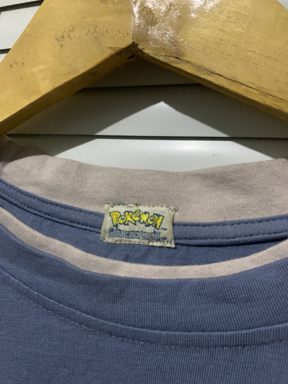Pokemon Vintage 90s/00s Pokémon Pikachu Double Layer Ringer Tee Size US L / EU 52-54 / 3 - 3 Thumbnail