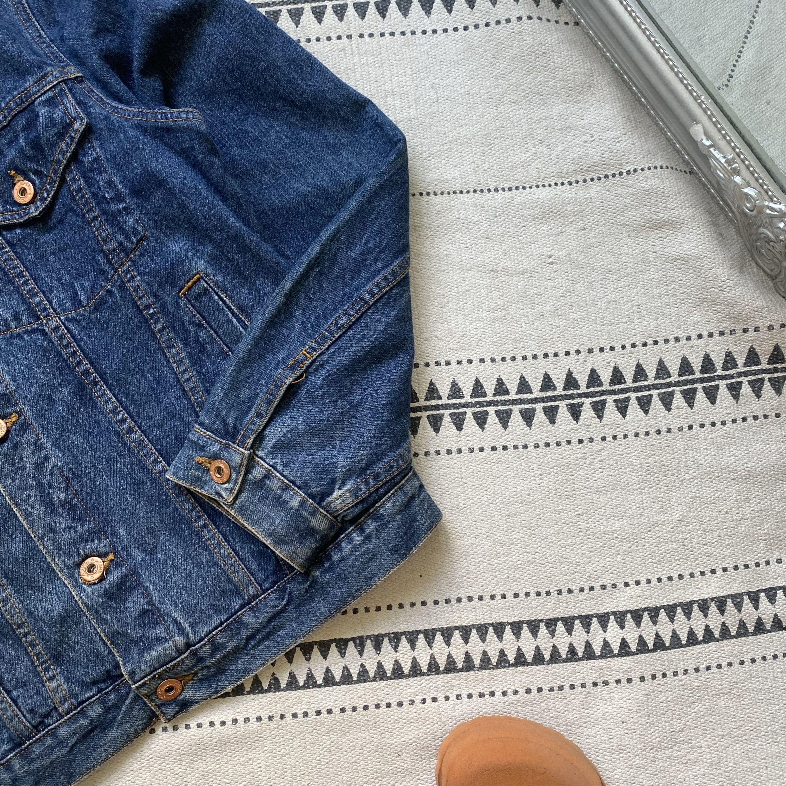 Diesel Vintage 90s David Bowie Denim jacket Zara . lee levis Size US M / EU 48-50 / 2 - 5 Thumbnail