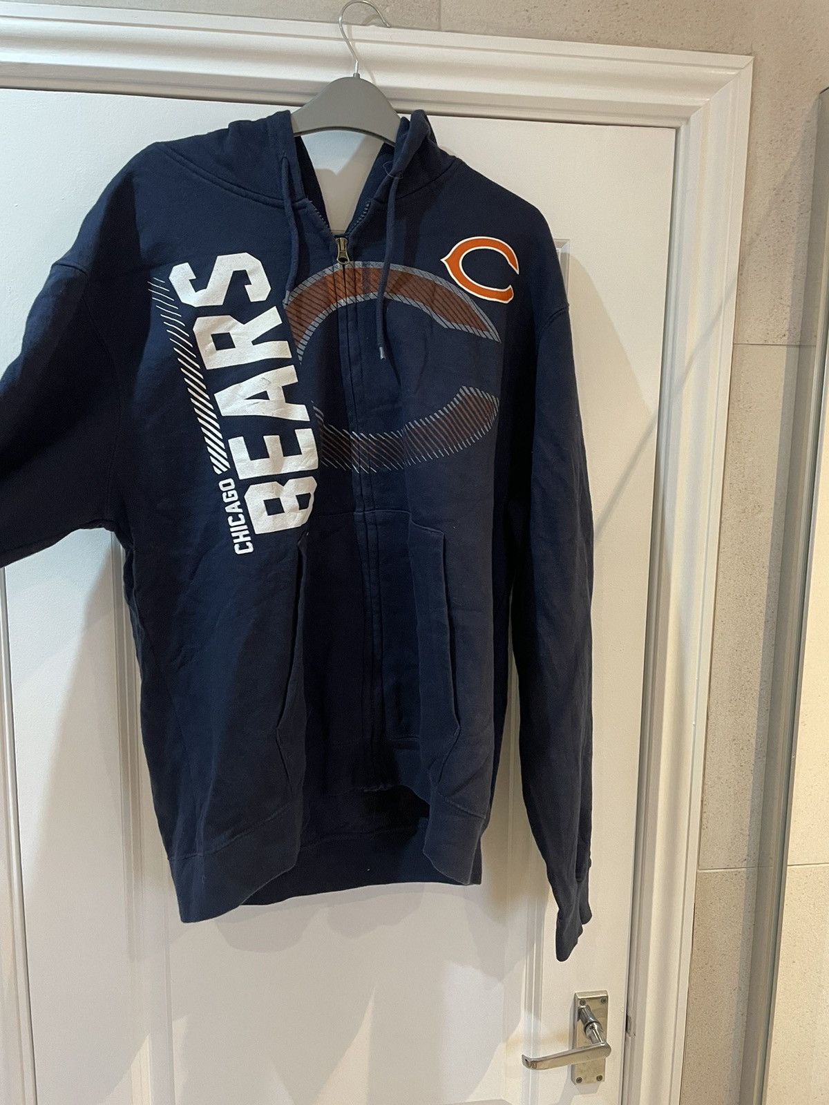 NFL 🔥 vintage Chicago Bears Full Zip Hoodie – Official NFL Size US L / EU 52-54 / 3 - 1 Thumbnail