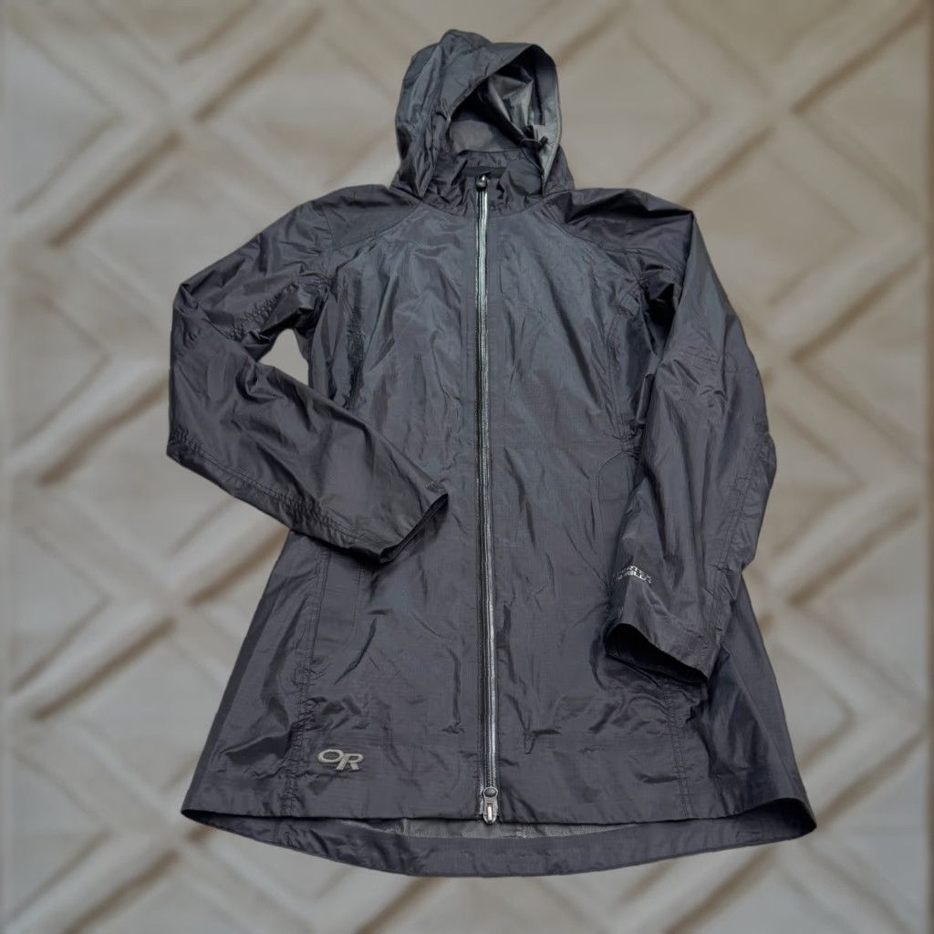Outdoor Research Outdoor Research Helium Ramber Pertex Shield Windbreaker Jacket Women Small Gray Size S / US 4 / IT 40 - 1 Thumbnail