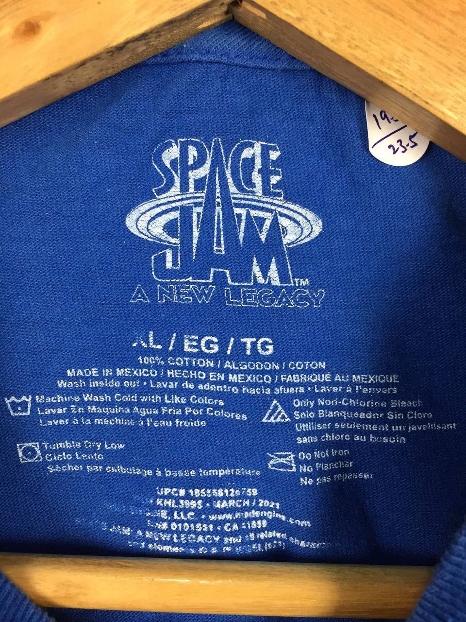 Cartoon Network × NBA Space Jam A New Legacy Animated Sports Comedy Film Tee Size US M / EU 48-50 / 2 - 11 Thumbnail