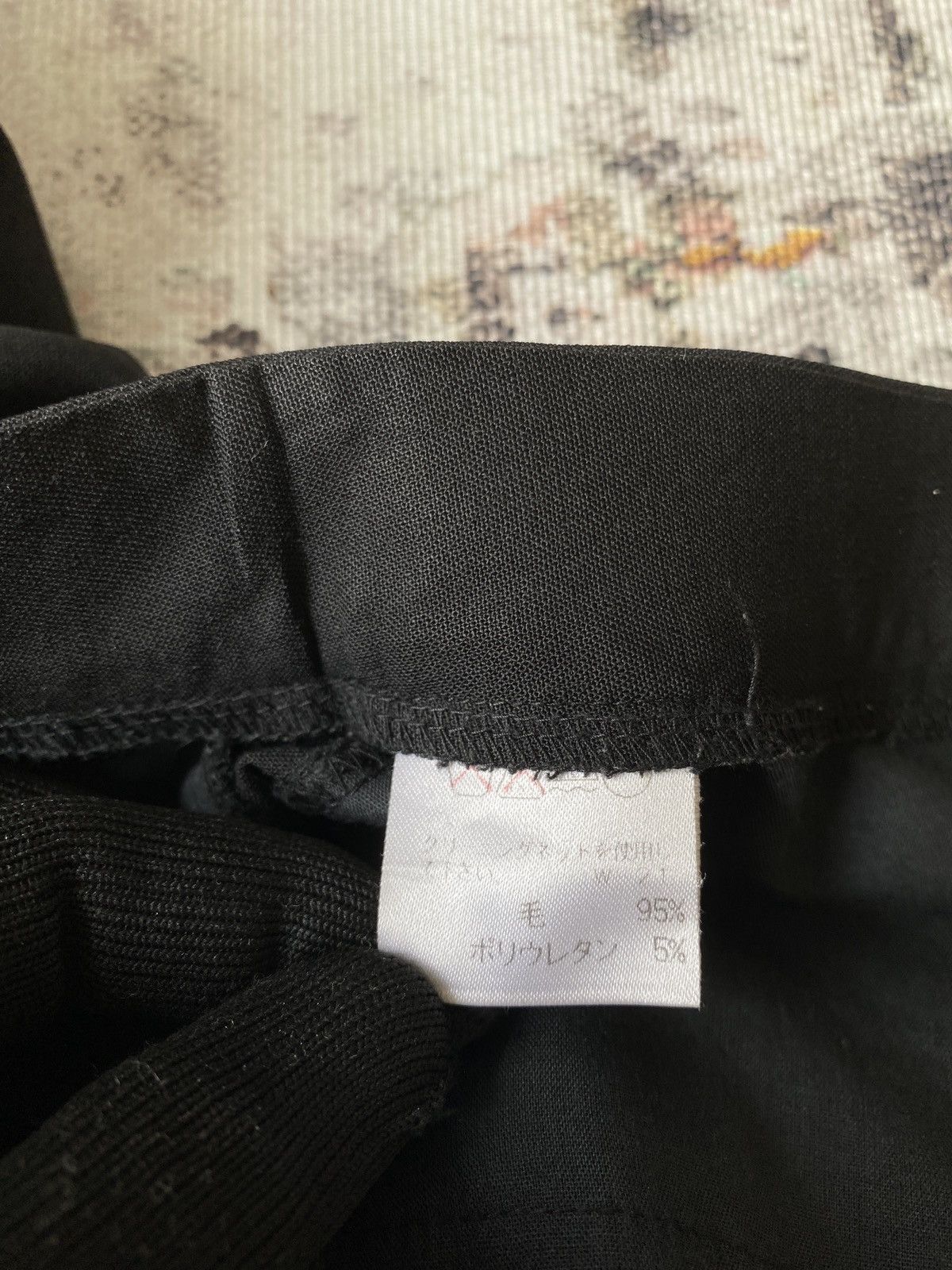 Issey Miyake Issey Miyake Black Trouser Pant Size 24" / US 00 / IT 34 - 13 Thumbnail