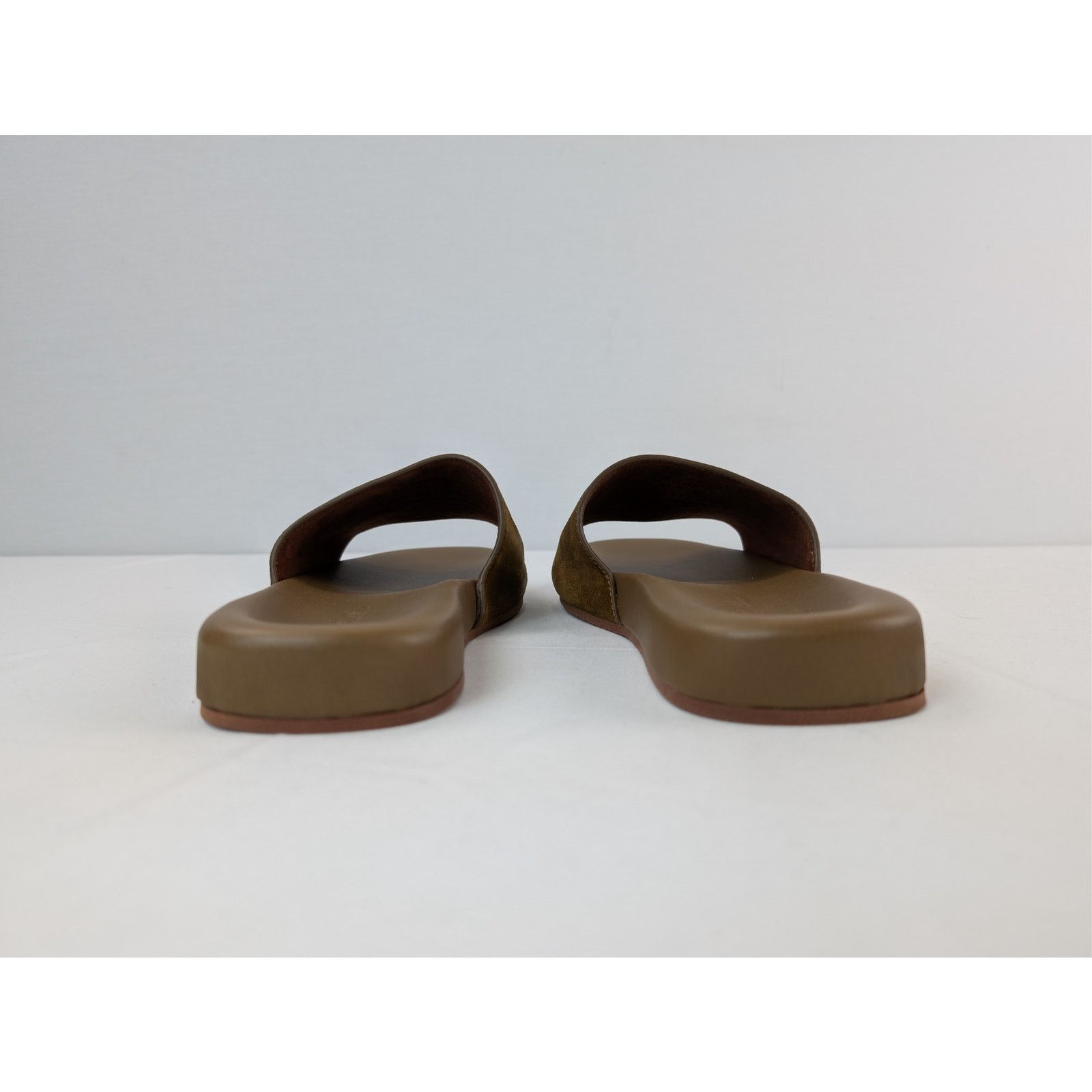 Loro Piana o1rshd1 Sea-Slide Walk Suede Slippers in Tan Size US 8 / EU 41 - 11 Thumbnail