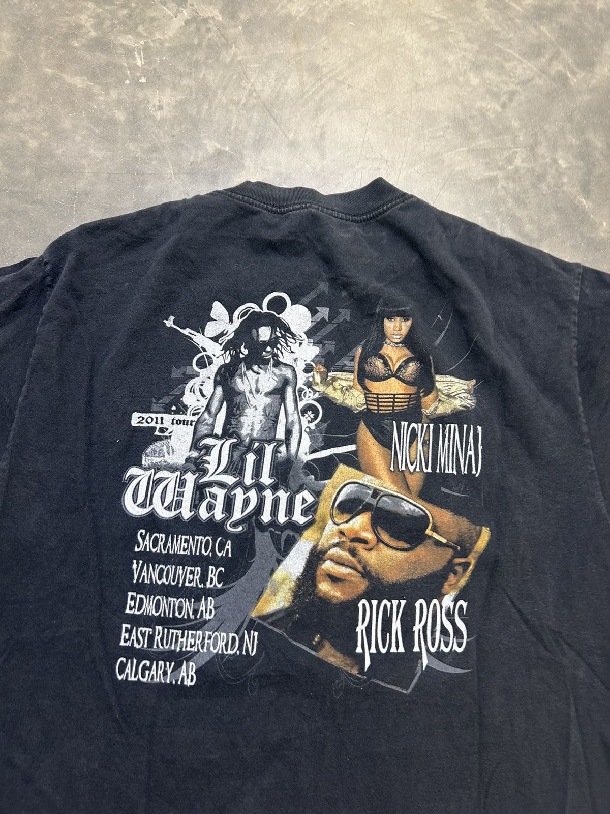 Vintage 2011 lil Wayne tour tee Size US L / EU 52-54 / 3 - 5 Thumbnail