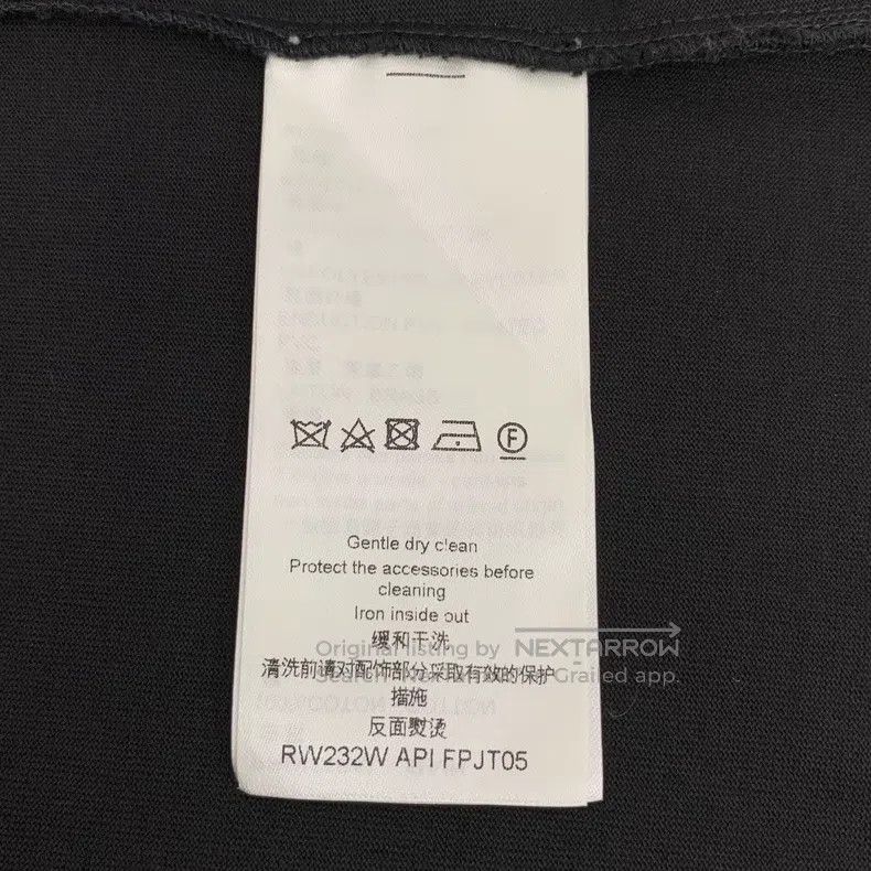 Louis Vuitton Louis Vuitton 23 Black Zip Patchwork Cotton Crew Neck Shor Size M / US 6-8 / IT 42-44 - 6 Thumbnail