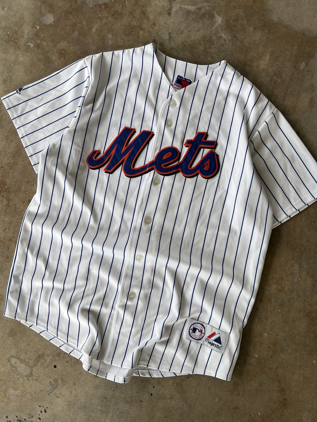 Vintage Vintage MLB New York Mets Beltran Baseball Jersey Size US L / EU 52-54 / 3 - 1 Thumbnail