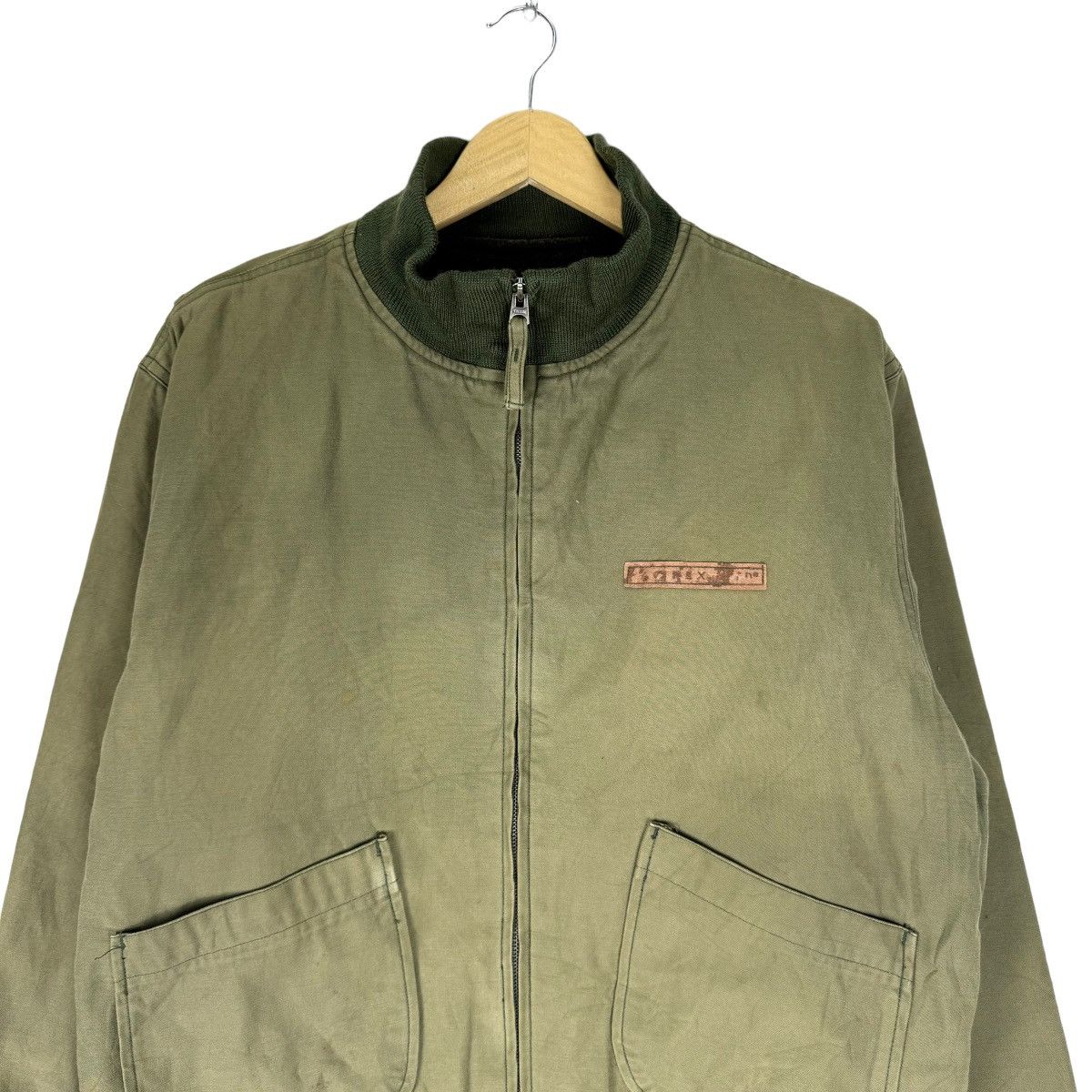 Avirex × Vintage ☀️AVIREX USN DECK ZIPPER JACKET Size US L / EU 52-54 / 3 - 3 Thumbnail