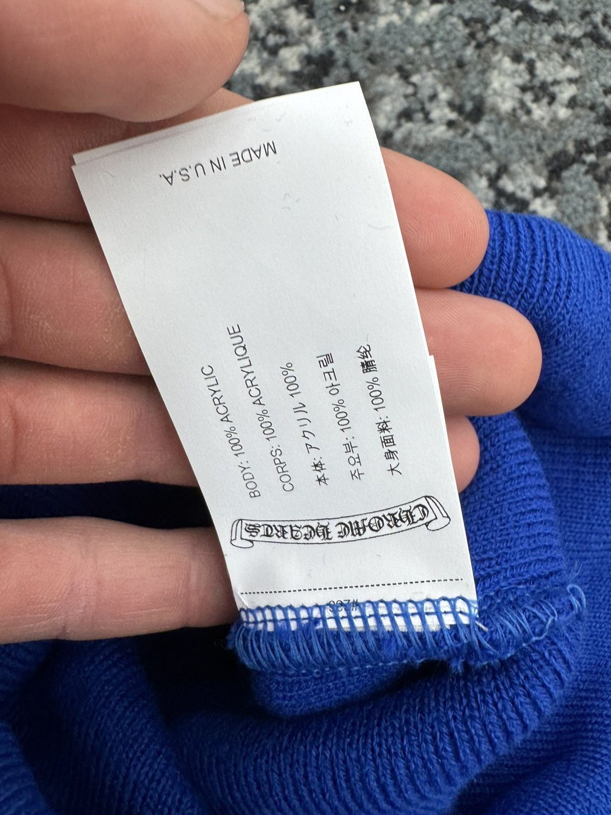 Chrome Hearts Chrome hearts ch beanie Size ONE SIZE - 3 Thumbnail