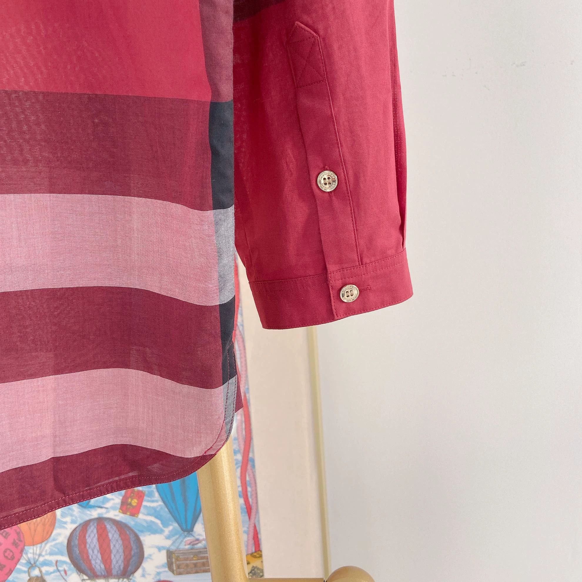 Burberry Burberry color blocked check shirt UK6 8594 Size XS / US 0-2 / IT 36-38 - 5 Thumbnail