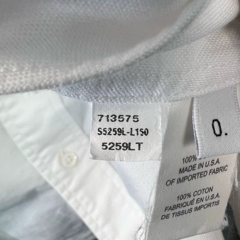 Thom Browne Thom browne White shirt with colorful stripes and double sl Size US XS / EU 42 / 0 - 5 Thumbnail