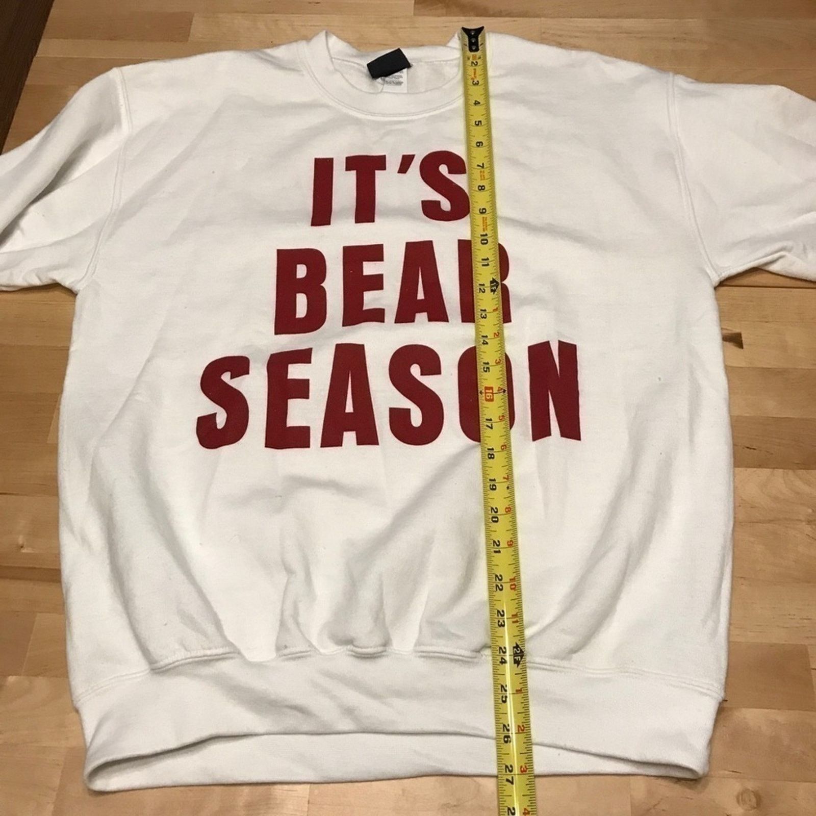 Other Blue 84 White Sweatshirt It’s Bear Season Size Medium Size M / US 6-8 / IT 42-44 - 9 Thumbnail