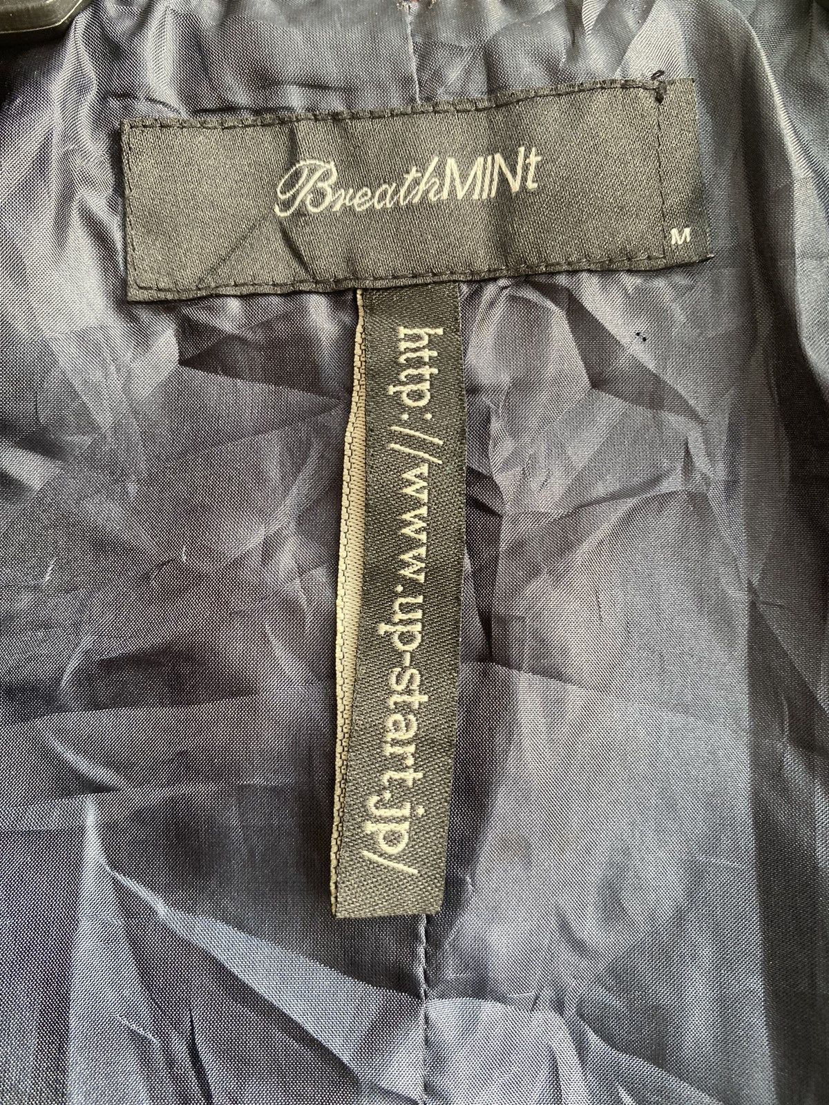 Japanese Brand BREATH MINT japan dobby check classic multi zip punk jacket Size US M / EU 48-50 / 2 - 5 Thumbnail