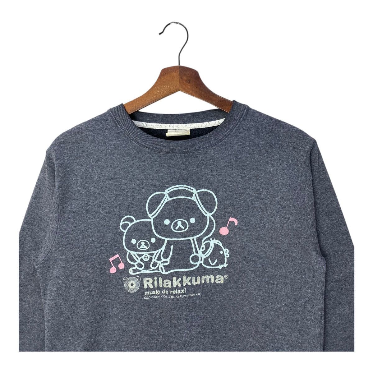 Japanese Brand Japanese Brand Rilakkuma Sweatshirt Jumper Crewneck Size M Size US M / EU 48-50 / 2 - 2 Thumbnail