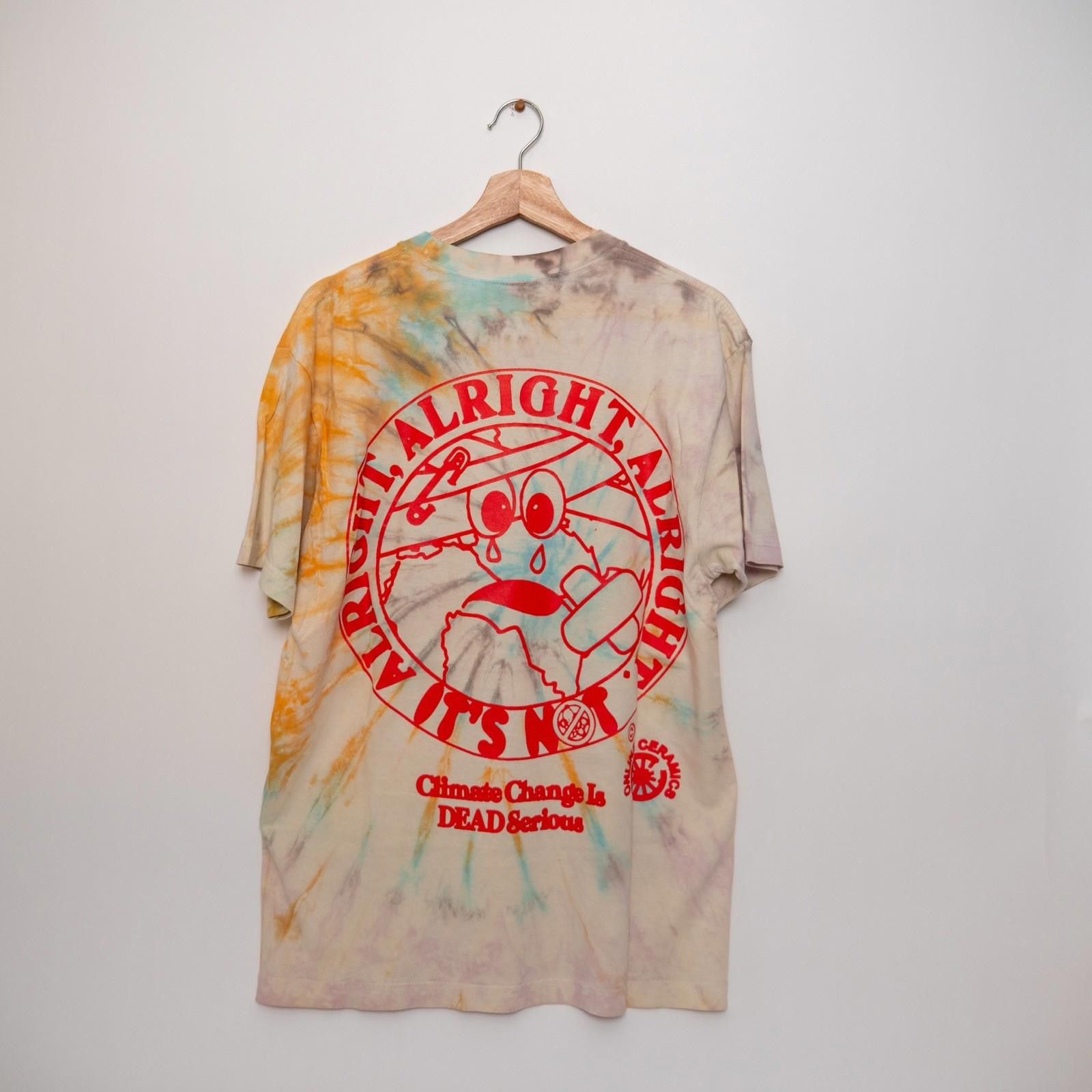 Online Ceramics Online Ceramics Climate Change Shirt | Medium | Tie Dye Size US M / EU 48-50 / 2 - 6 Thumbnail