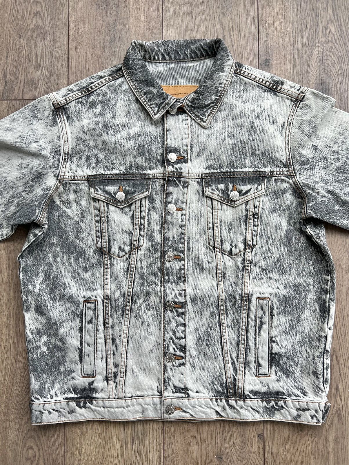Martine Rose *UNRELEASED SAMPLE* Martine Rose Denim Trucker Jacket Size US XS / EU 42 / 0 - 3 Thumbnail