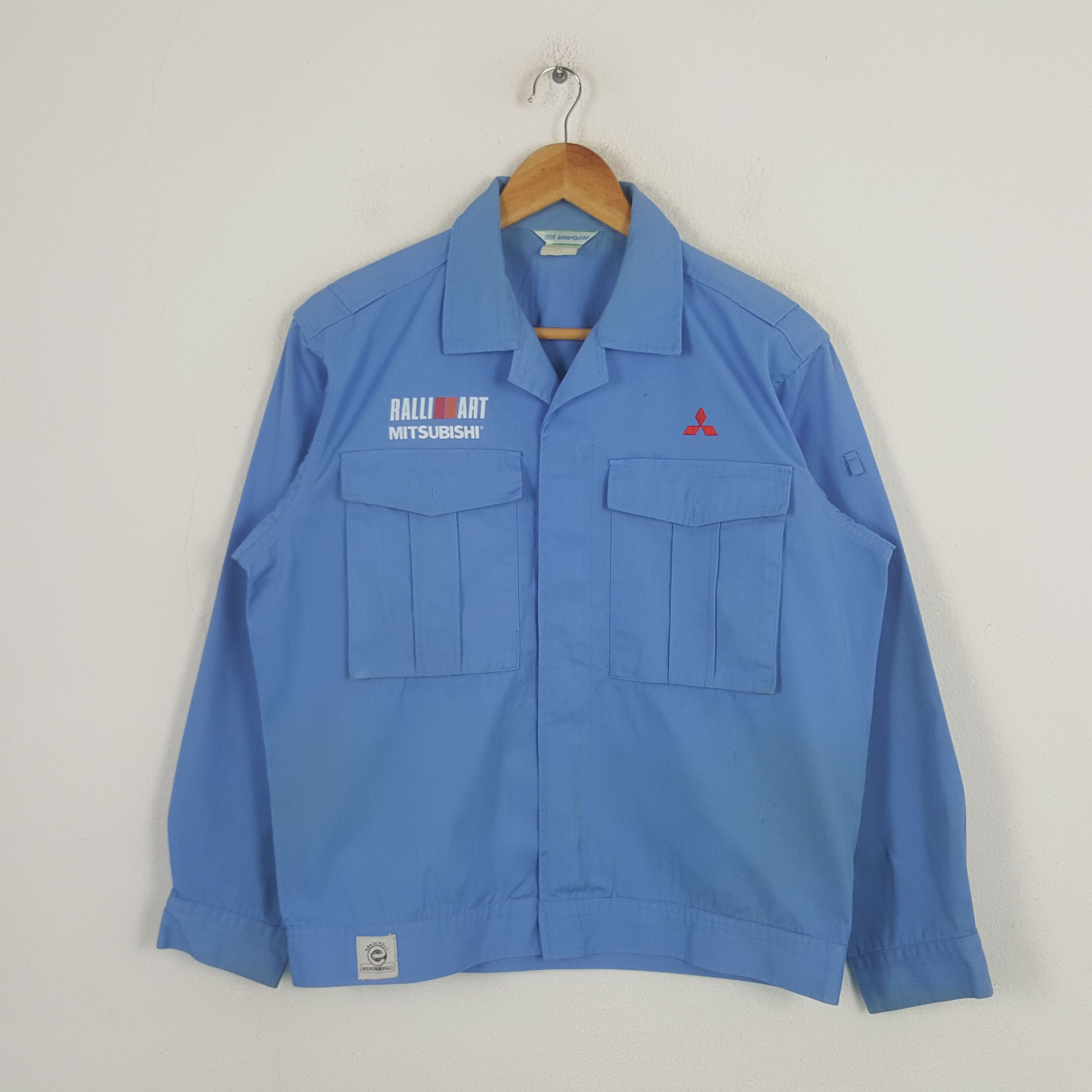 Japanese Brand Vintage Mitsubishi Rally Art Japanese Racing Jacket RR18 Size US M / EU 48-50 / 2 - 3 Thumbnail