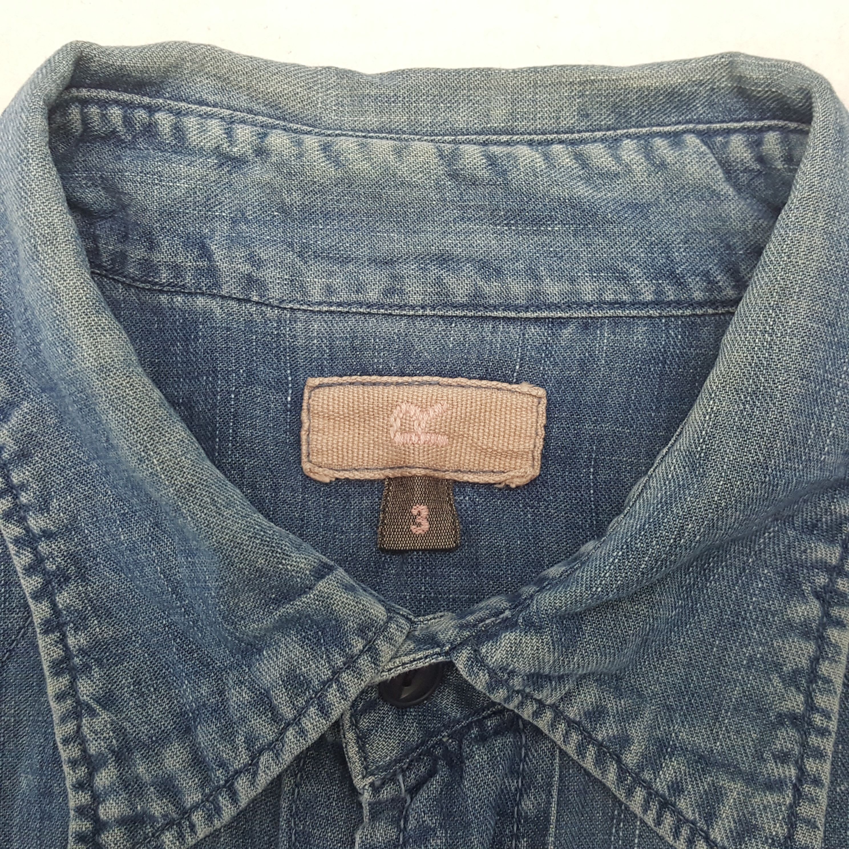 45rpm 45rpm Japanese Brand Double Pocket Shirt RR21 Size US M / EU 48-50 / 2 - 6 Thumbnail