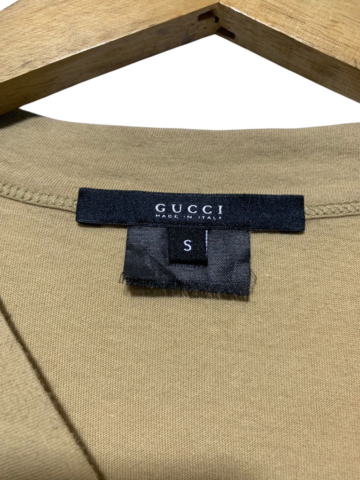 Gucci Gucci Tom Ford beige button tee Size US S / EU 44-46 / 1 - 5 Thumbnail