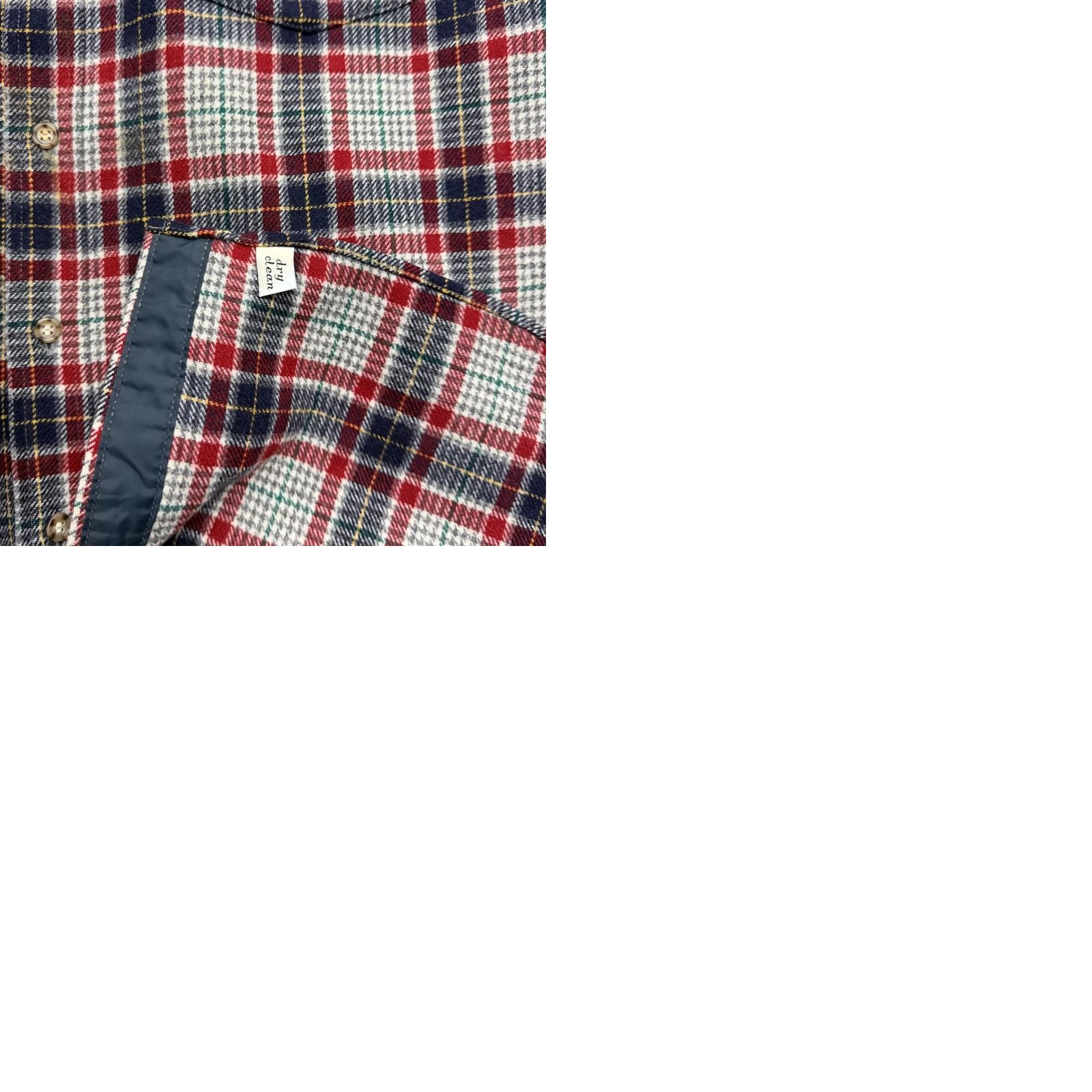 Pendleton VINTAGE Pendleton Flannel Shirt Mens L Button Up Red Plaid Wool Made In USA Size US L / EU 52-54 / 3 - 10 Thumbnail