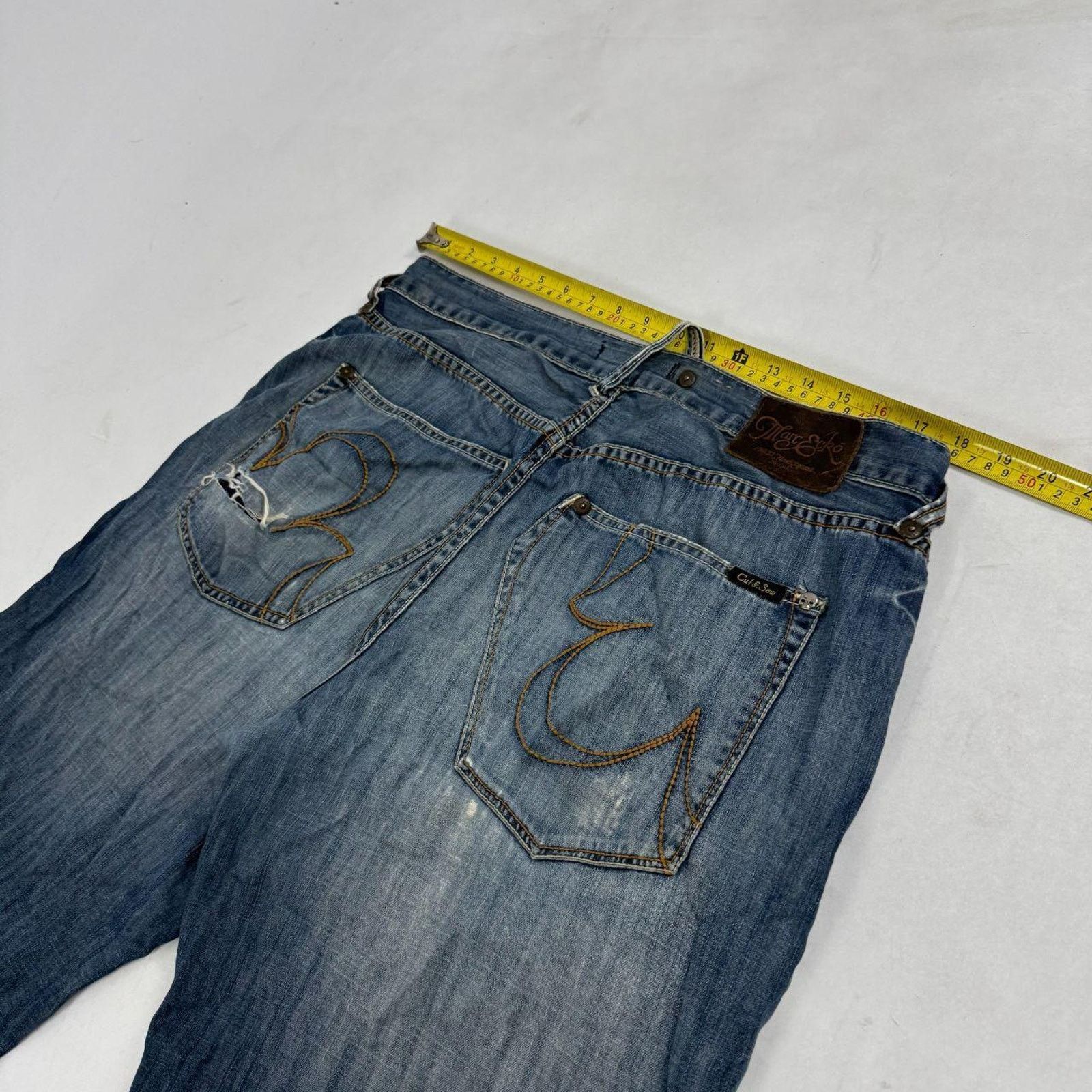 Ecko Unltd. × JNCO × Vintage Vintage y2k grunge ecko unltd skater baggy wide leg jeans Size US 36 / EU 52 - 5 Thumbnail