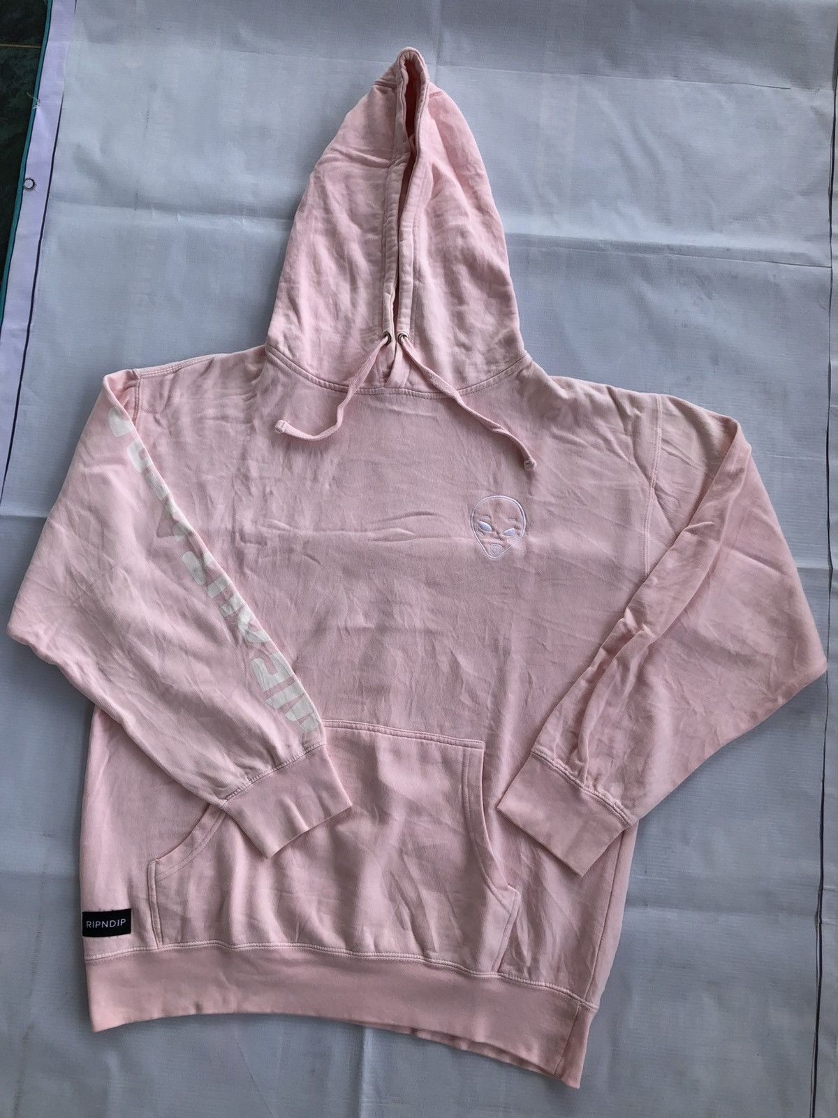 RIPNDIP RIPNDIP we out here alien embroidered Logo Hoodie Size US XL / EU 56 / 4 - 1 Thumbnail