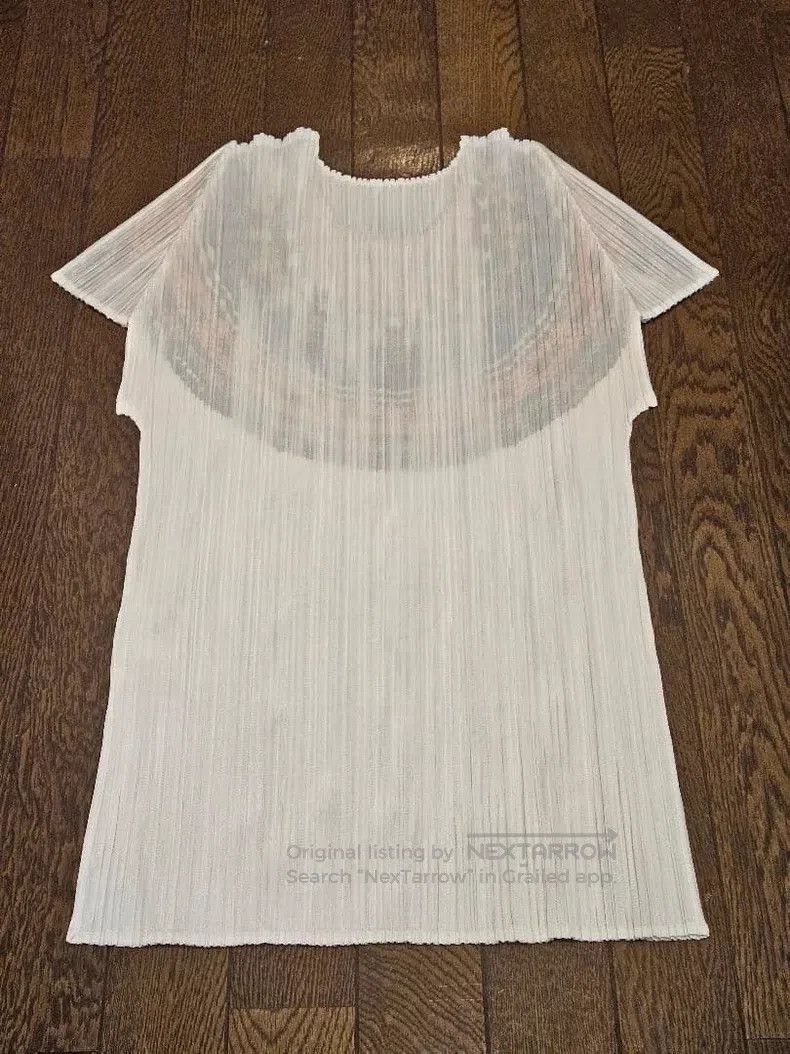 Other Issey Miyake Ethnic Style Short Sleeve Top Size L / US 10 / IT 46 - 2 Thumbnail