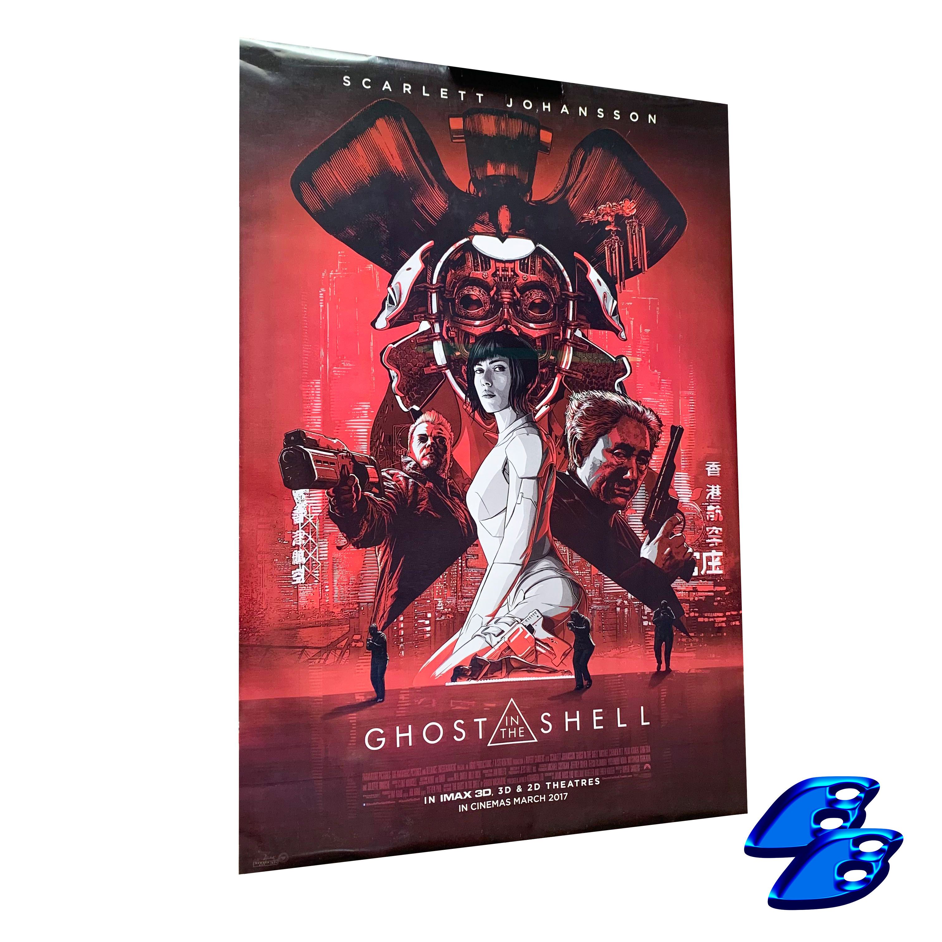 Japanese Brand GHOST IN THE SHELL MOVIE FLYER CINEMA POSTER Size ONE SIZE - 1 Thumbnail