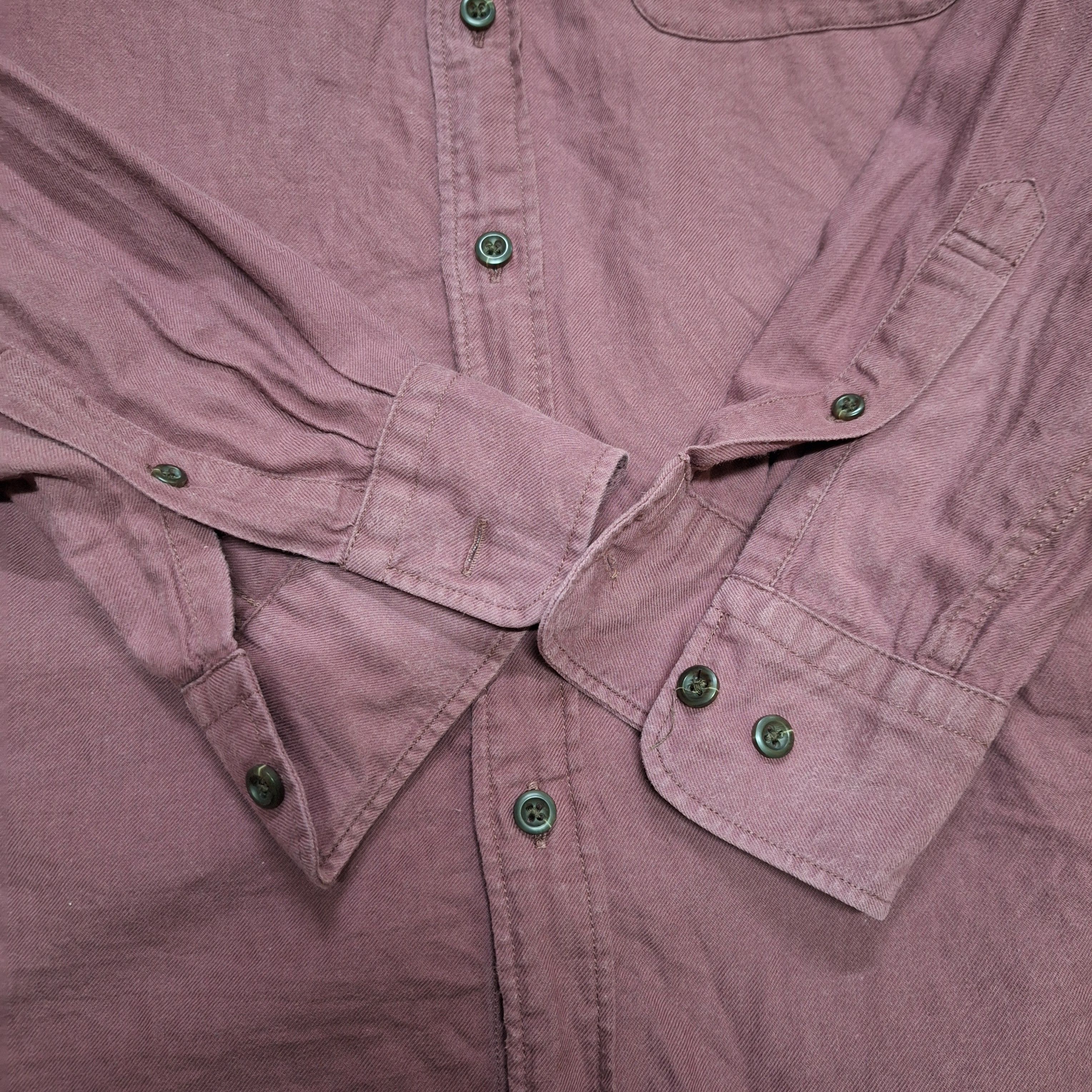 Japanese Brand Uniqlo Mandarin Collar Button Shirt Size US M / EU 48-50 / 2 - 3 Thumbnail