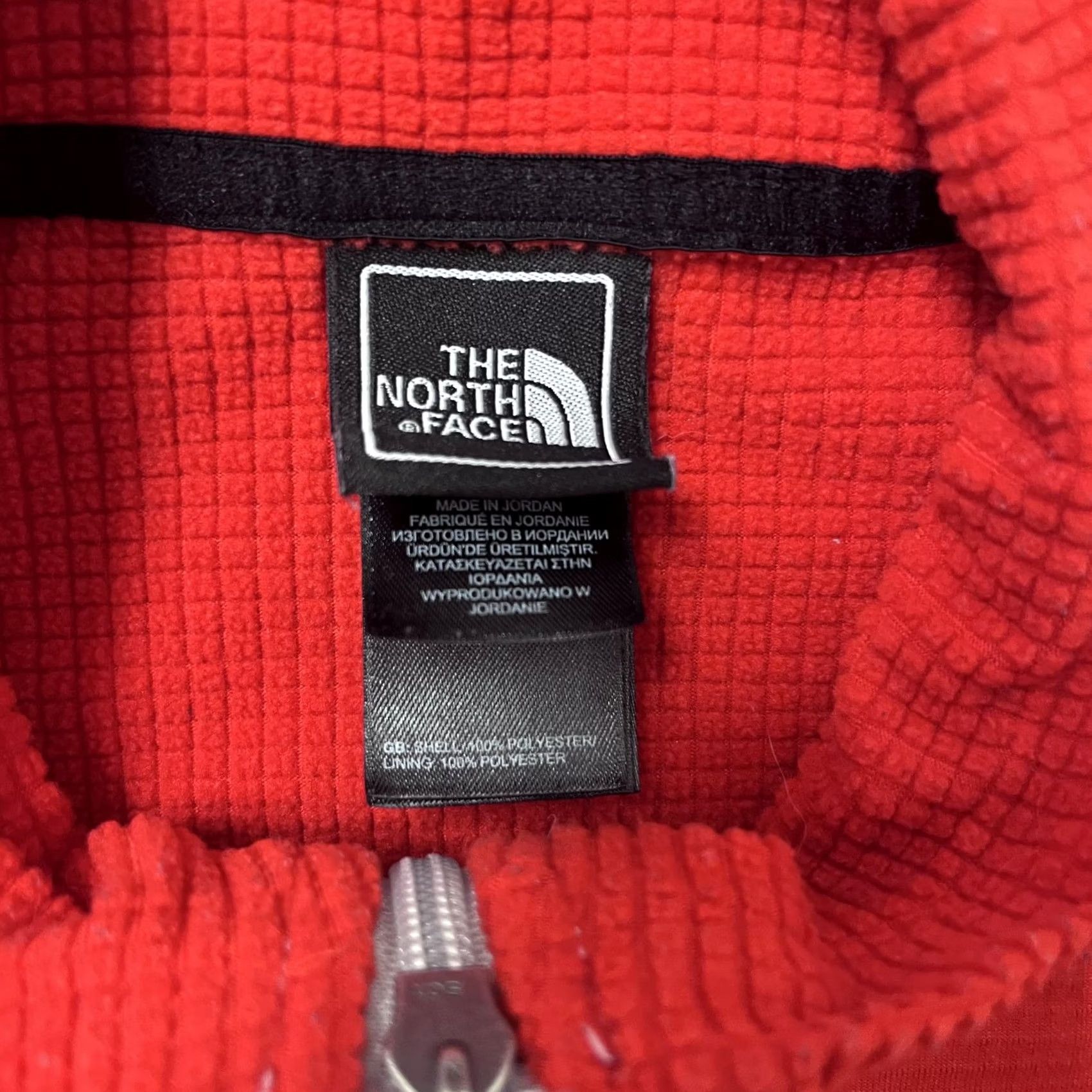 The North Face North Face Womens Small Red Fleece Jacket Hiking Light Outdoor Size S / US 4 / IT 40 - 2 Thumbnail