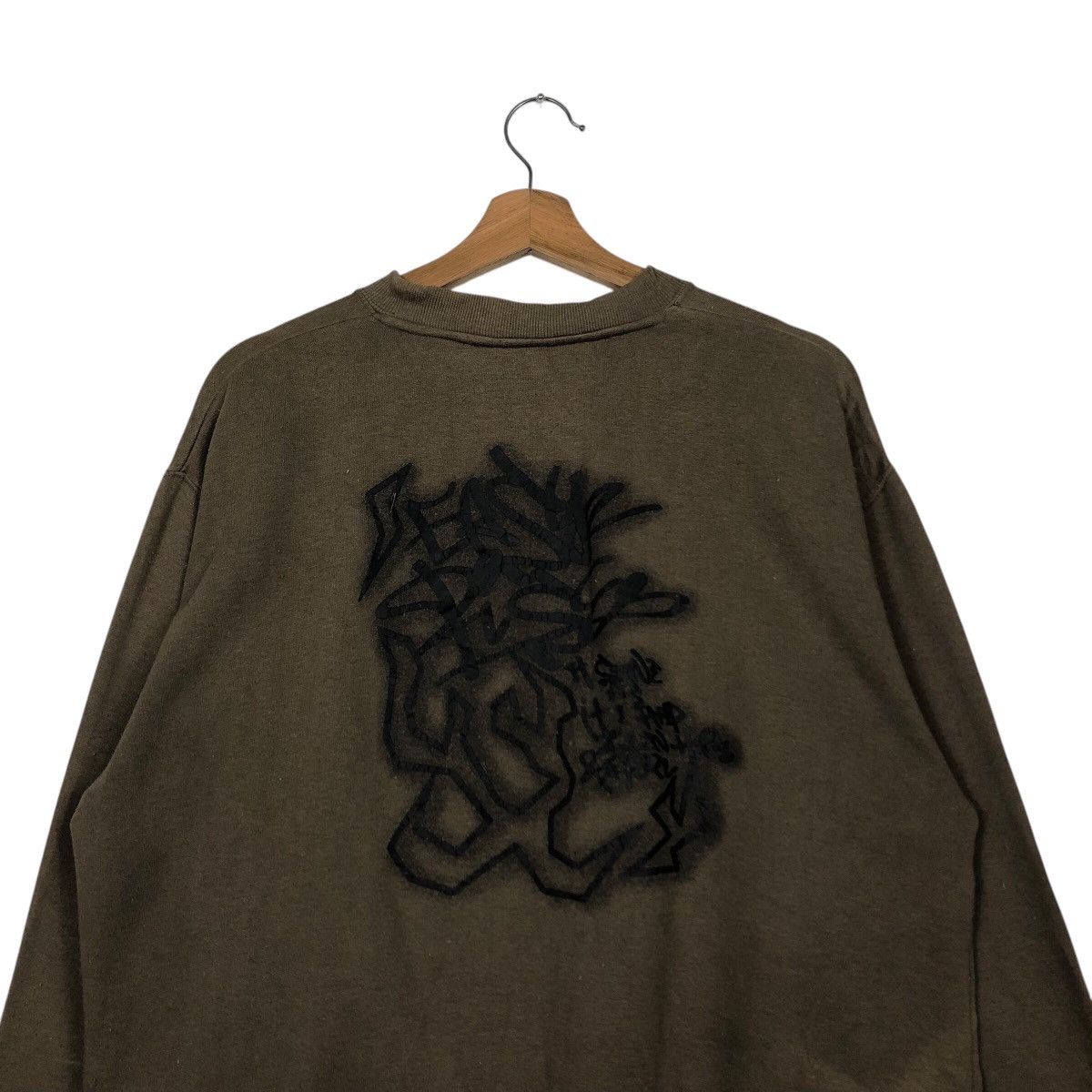 Hysteric Glamour Vintage Sweatshirt Pull Over Easy Rise Big Logo Punk Design Size US L / EU 52-54 / 3 - 10 Thumbnail