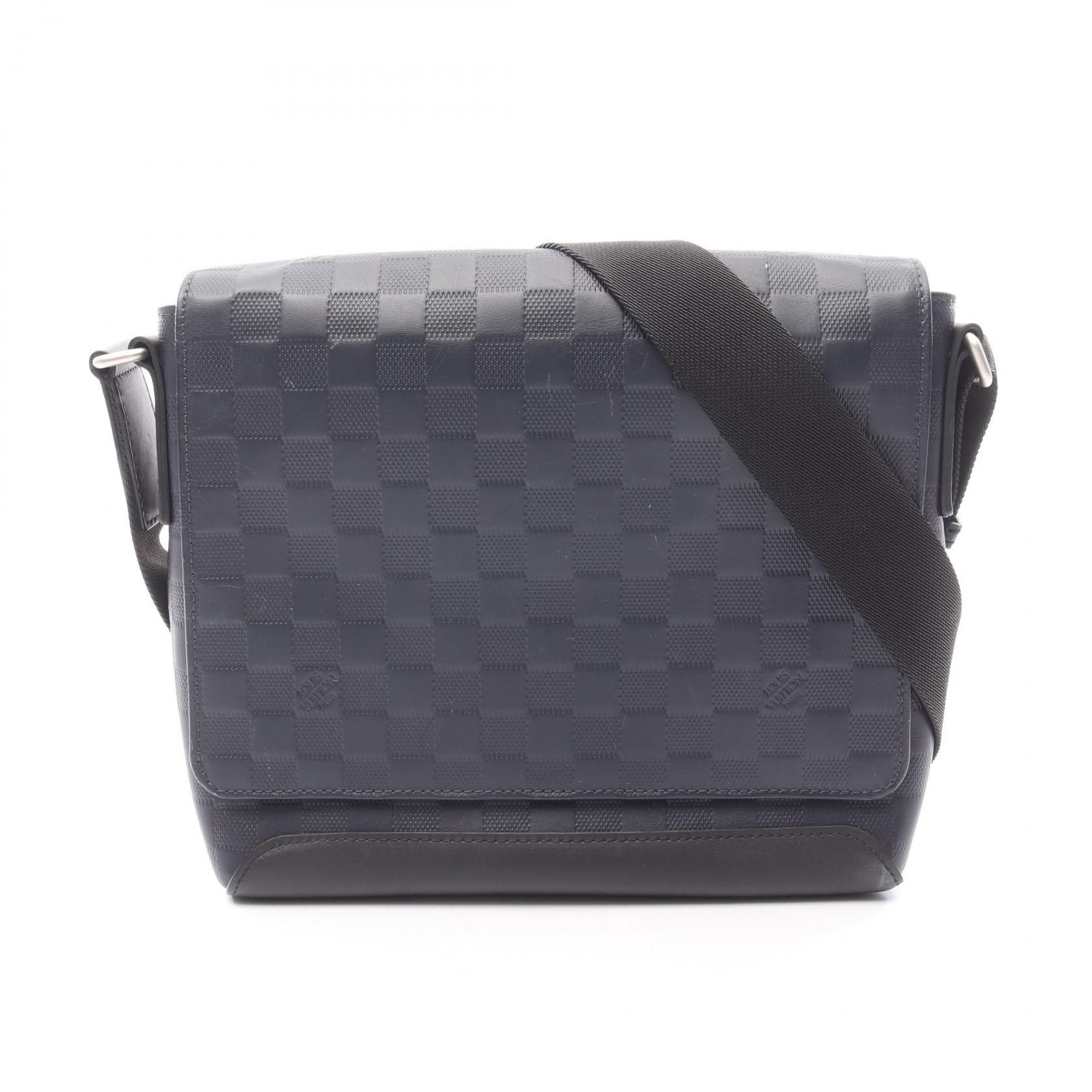 Louis Vuitton Louis Vuitton Louis Vuitton District PM Damier Infini Leather Shoulder Bag Leather Shoulder Bag N41285 DUTY FREE for USA Size ONE SIZE - 1 Thumbnail