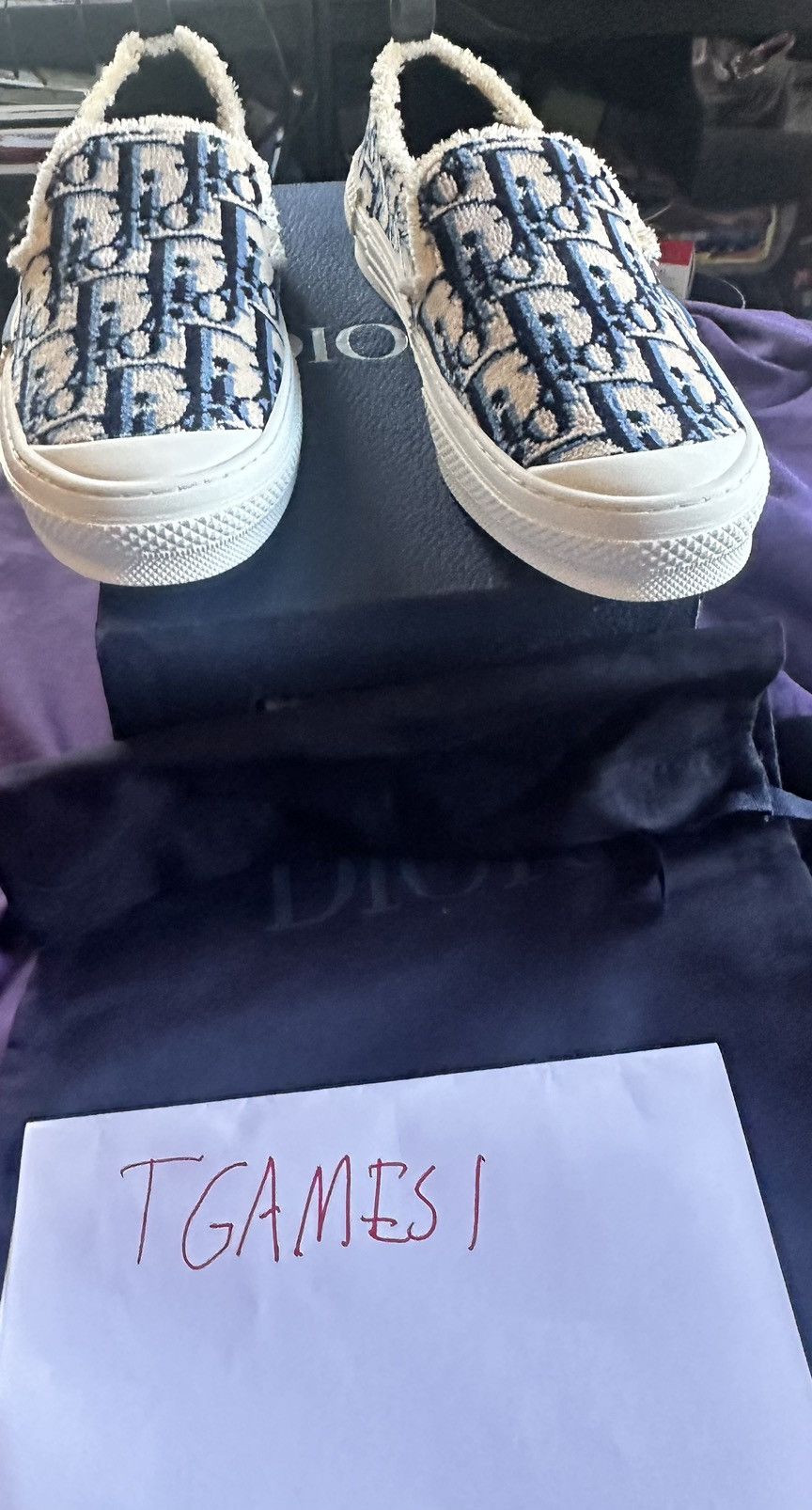Men's Dior Slip Ons | Grailed
