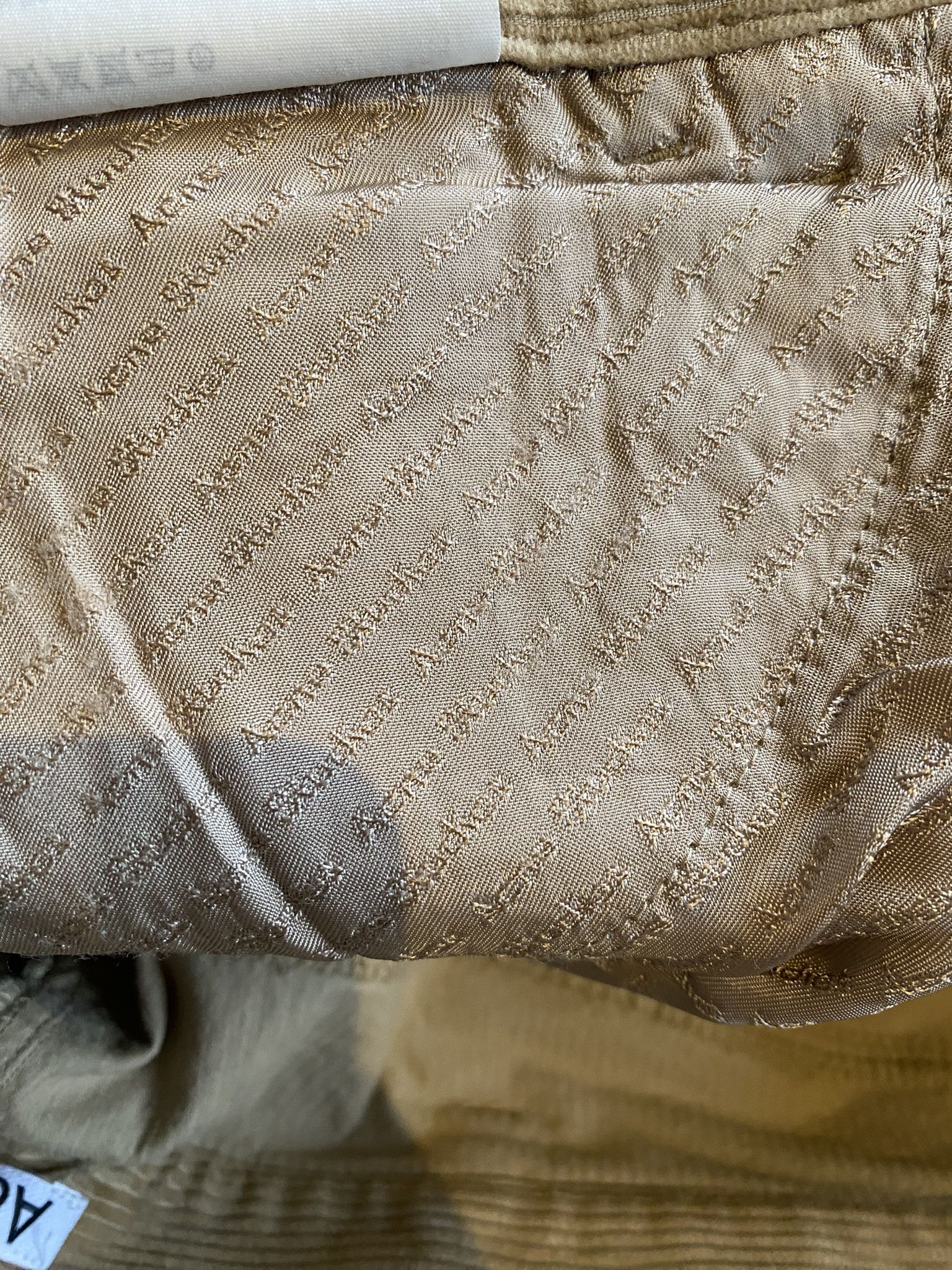Acne Studios $350 - 50/L - Corduroy Trousers - Clay Beige Size US 34 / EU 50 - 19 Thumbnail