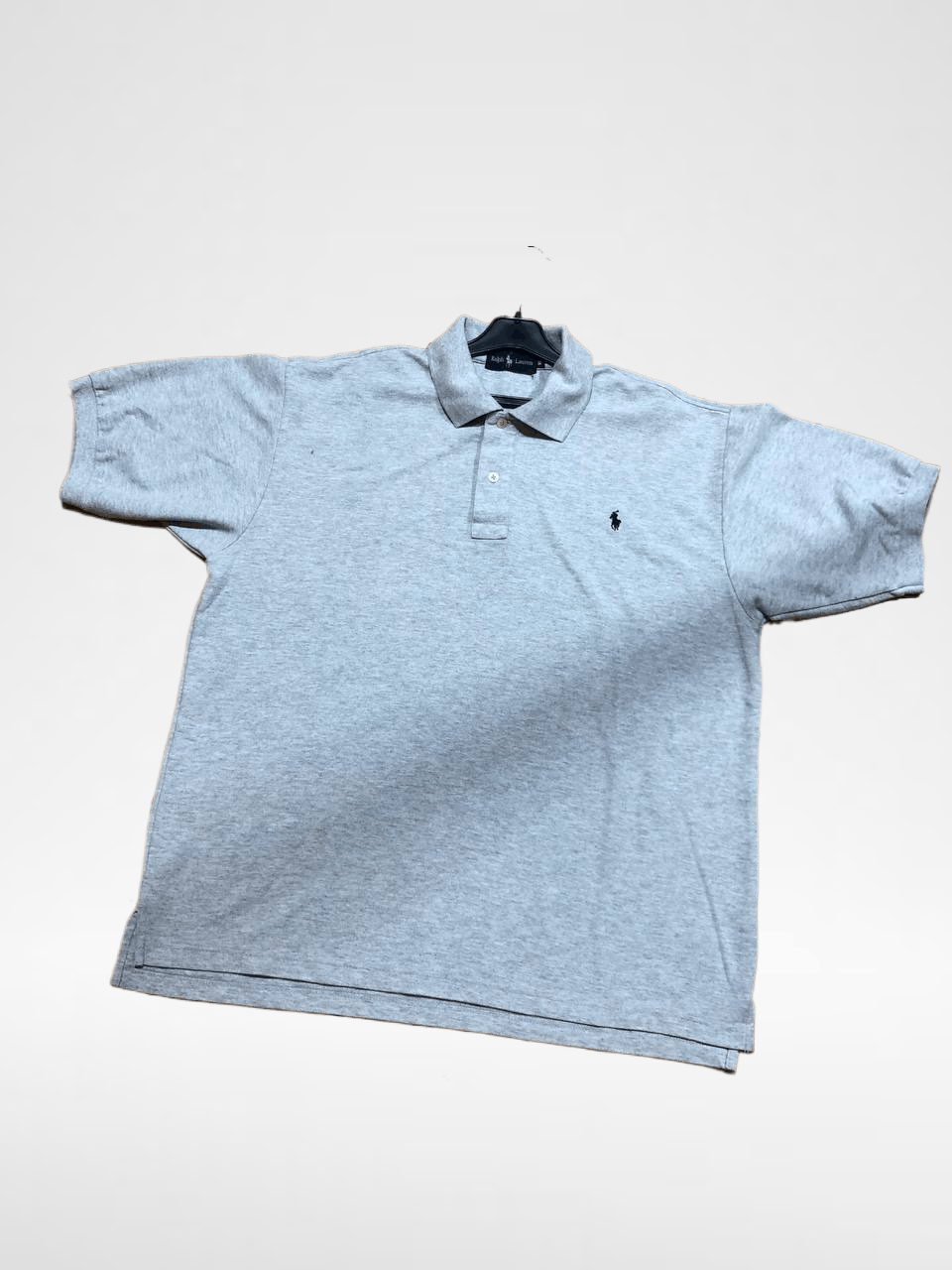 Ralph Lauren VINTAGE Y2K Gray Polo Logo Ralph Lauren T-Shirt Size US XL / EU 56 / 4 - 1 Thumbnail