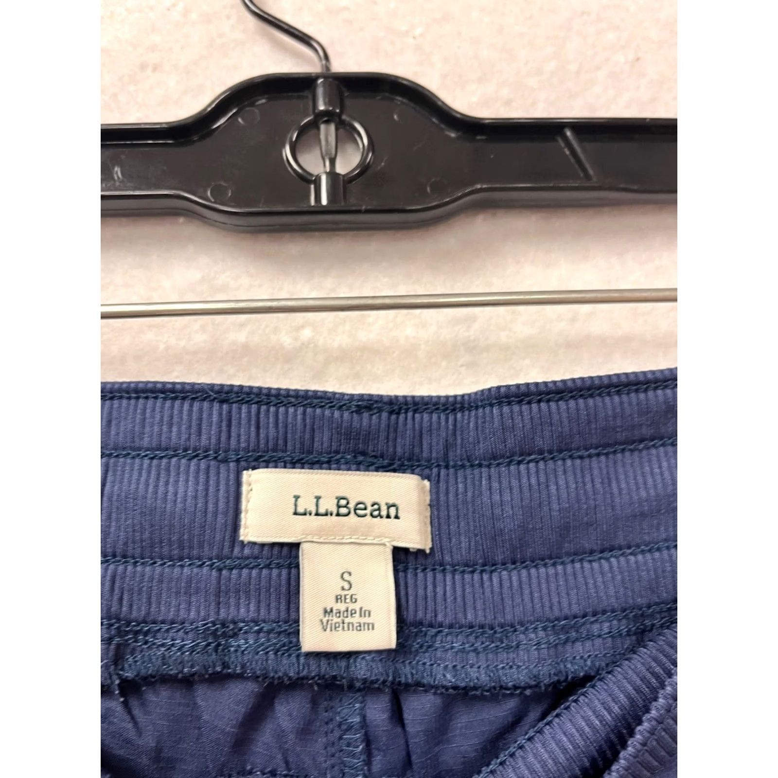 Vintage L.L. Bean Cargo Pants Small Unisex Adults Navy Blue Nylon Spandex Cargo Size 28" / US 6 / IT 42 - 3 Thumbnail