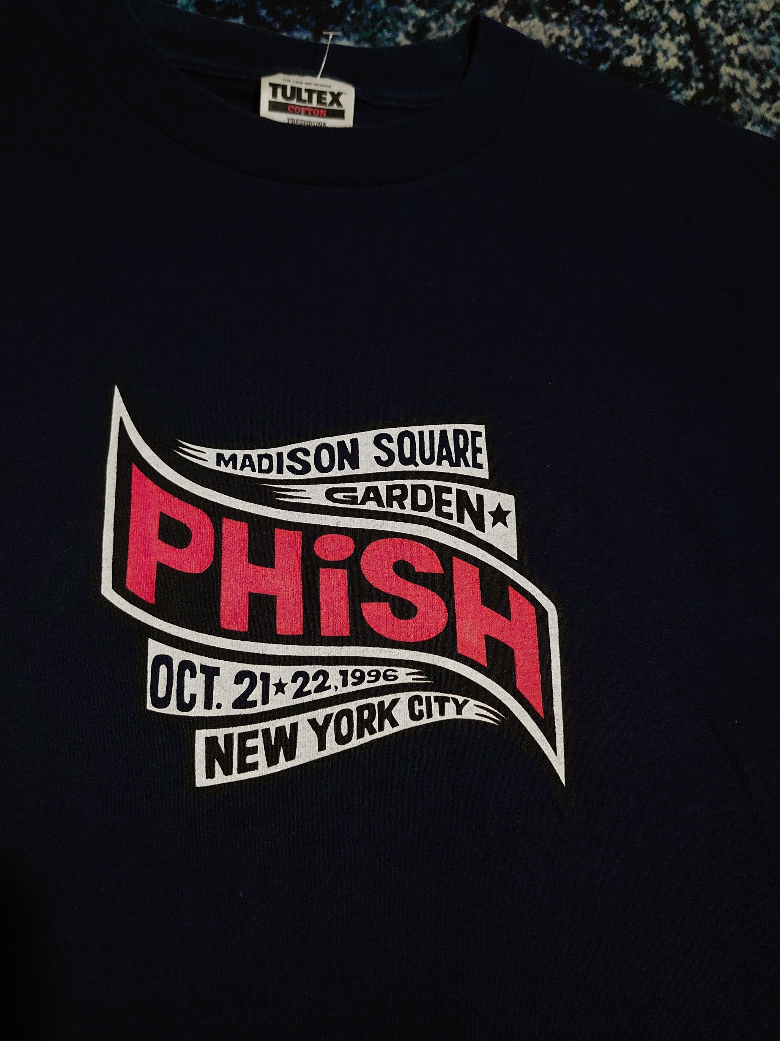 Band Tees Vintage Phish live NY 1996 band concert merch tee Size US L / EU 52-54 / 3 - 3 Thumbnail