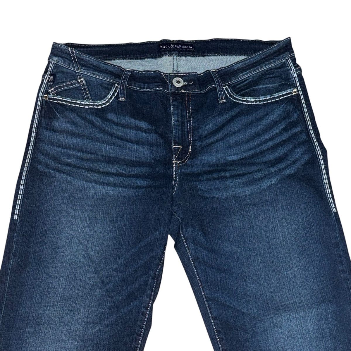 Rock & Republic Rock & Republic Kasandra dark wash bootcut jeans Size 36" / US 14 / IT 50 - 2 Thumbnail