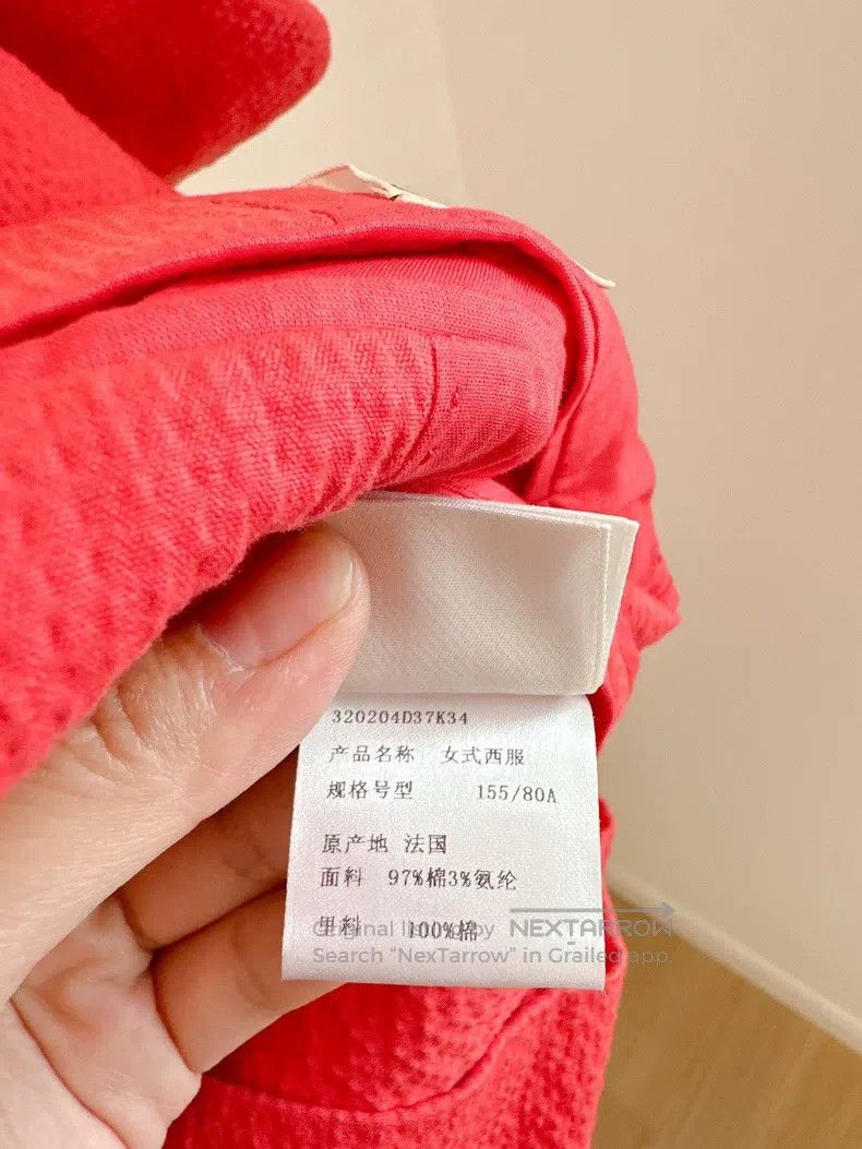 Hermes Hermes Watermelon Red Blazer Jacket Size XXS / US 00 / IT 34 - 7 Thumbnail