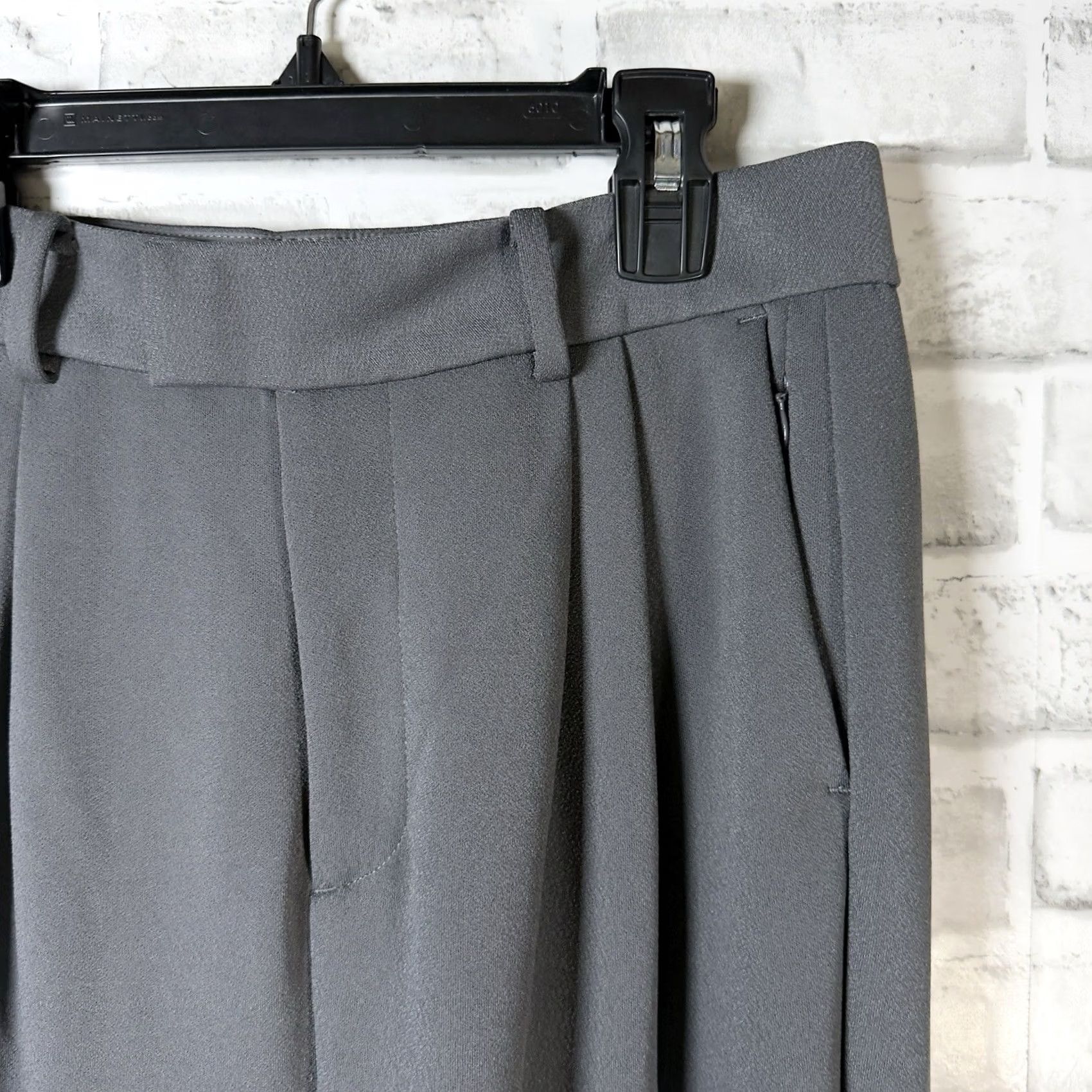 Cuts NWT Cuts Essential Pants Gray Polyester Blend Womens Size 8 (30x30) Size 30" / US 8 / IT 44 - 2 Thumbnail