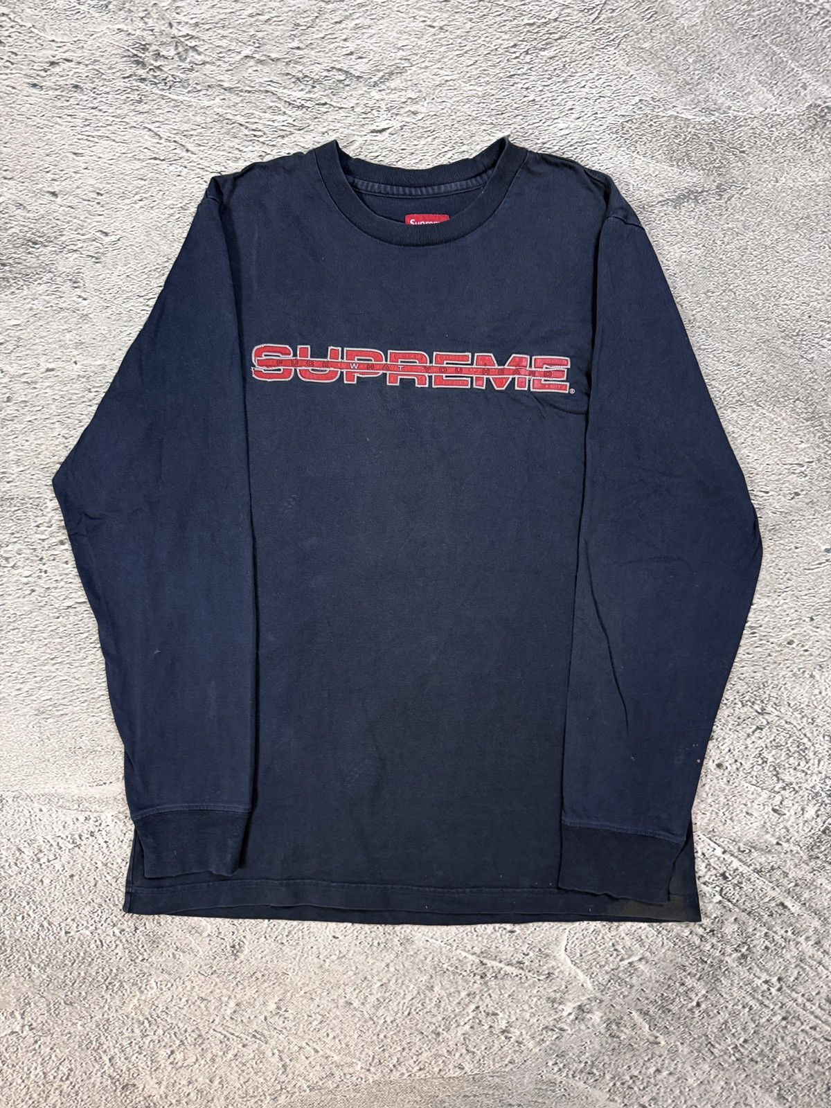 Comme des Garcons × Supreme Supreme x CDG Long Sleeve Tee | Grailed