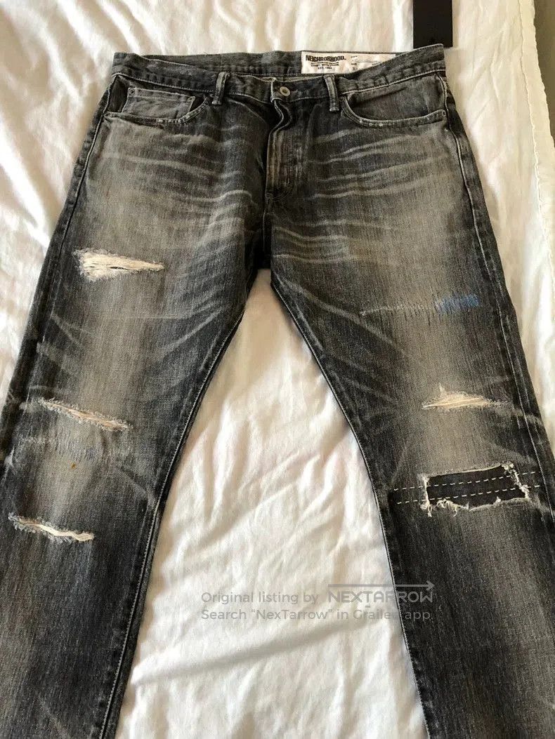 Neighborhood NEIGHBORHOOD SAVAGE 19aw Jeans. Size US 42 / EU 58 - 5 Thumbnail