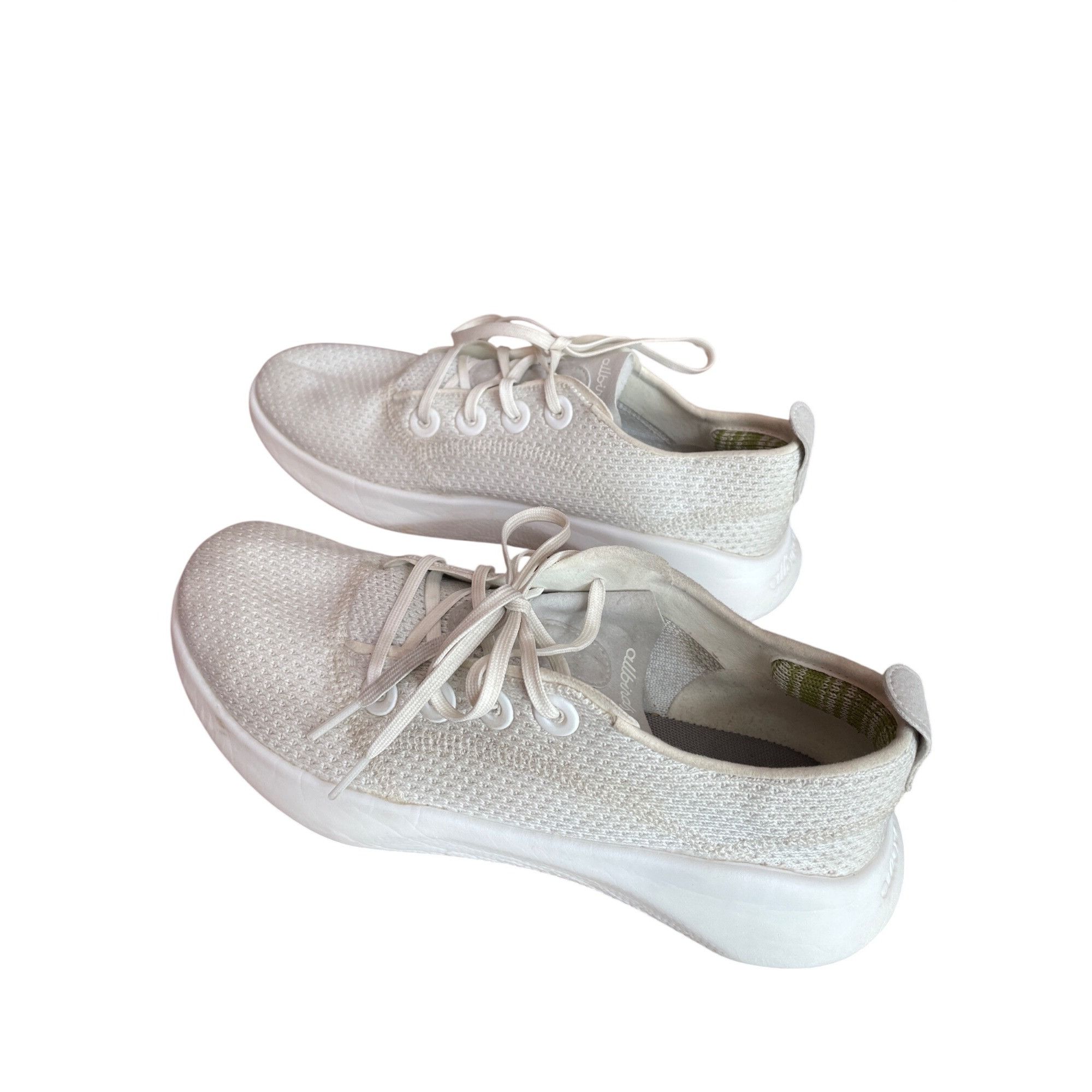 Allbirds Allbirds wms white low top comfort walking sneakers sz 7W SK Size US 7 / IT 37 - 4 Thumbnail