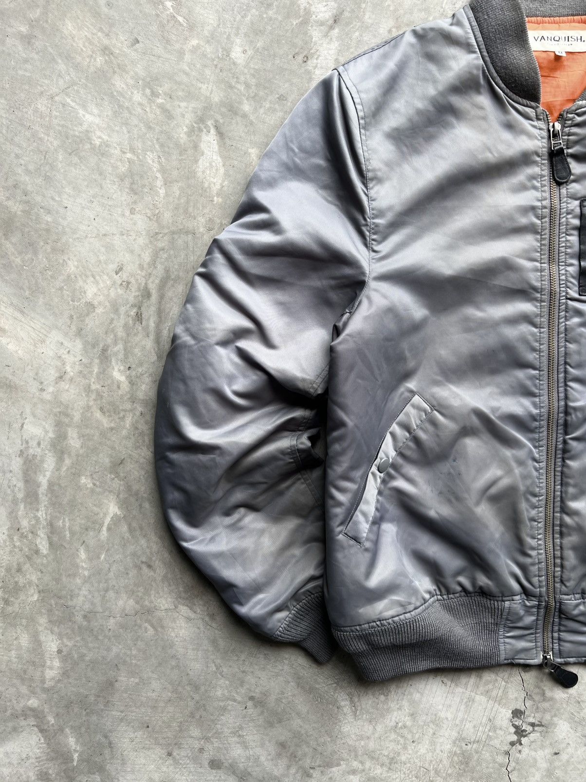 Japanese Brand Vanquish Tokyo Japan Flight Master Bomber Jacket Size US S / EU 44-46 / 1 - 5 Thumbnail