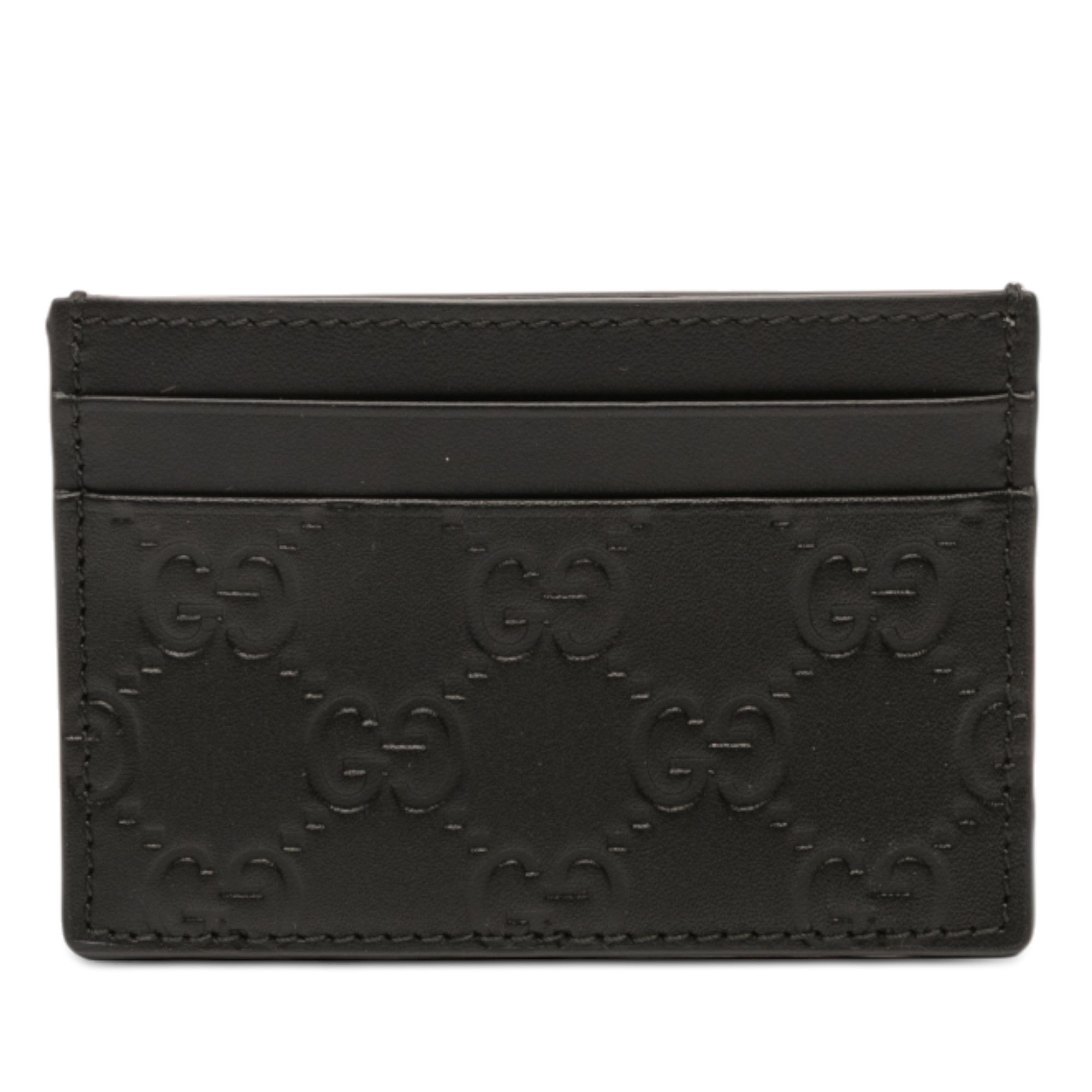 Gucci Gucci Guccissima Card Holder Size ONE SIZE - 1 Thumbnail